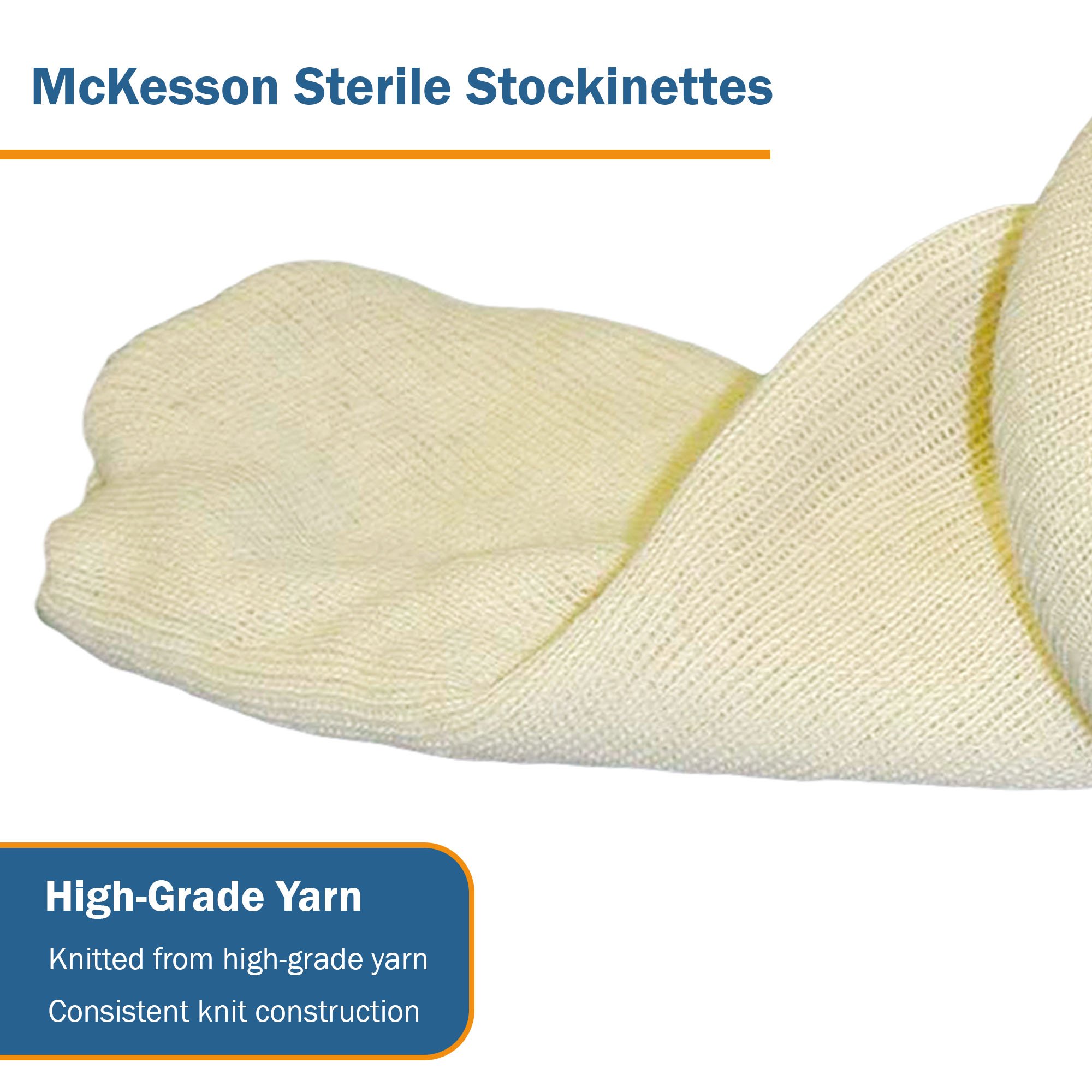 McKesson Brand 16-3S-660 - McKesson Beige Cotton Tubular Stockinette, 6 x 60 Inch - 1/Each, 30/Case
