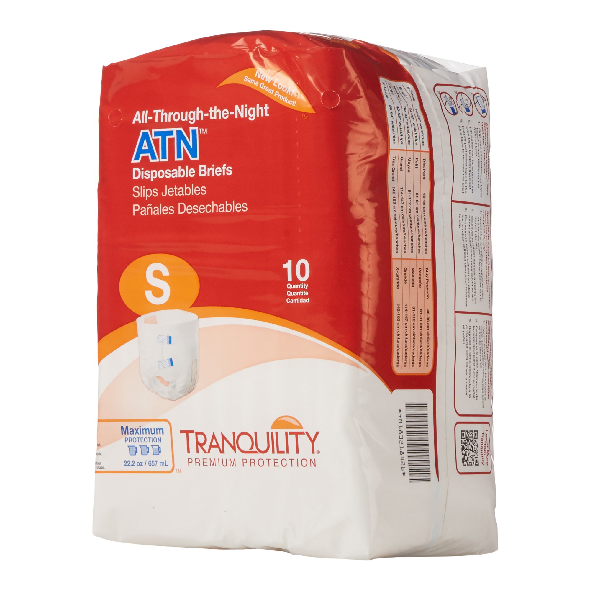 Principle Business Enterprises - 2184 Tranquility® ATN Maximum Protection Incontinence Brief
