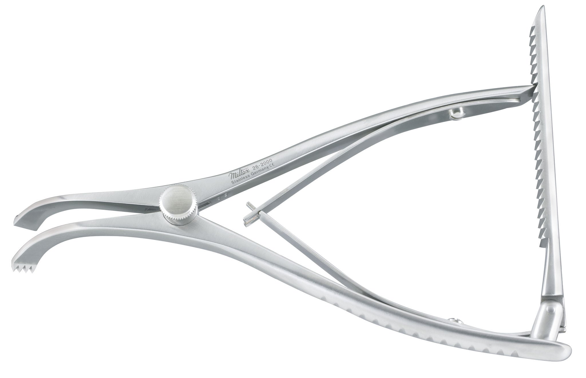 Integra Lifesciences - 26-2000 Lamina Spreader Miltex® Double Spring Plier Handle with Bar Ratchet Inge 6 Inch Length OR Grade