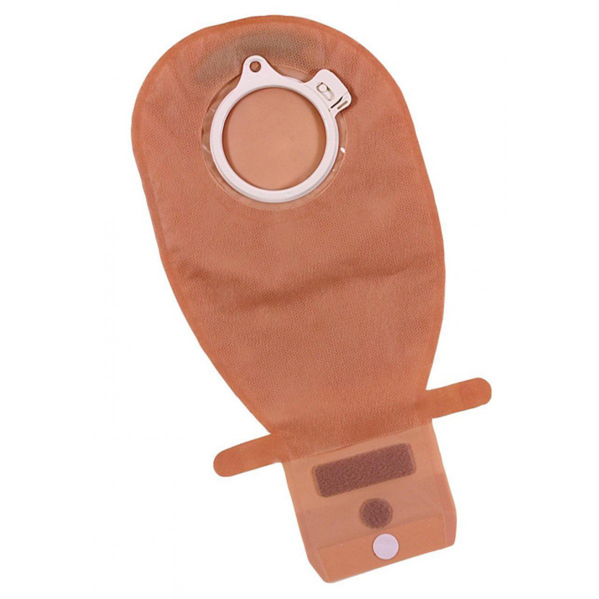 Coloplast 13975 - Assura® Two-Piece Transparent Ostomy Pouch, 50mm Flange, Red Match - 10/Box