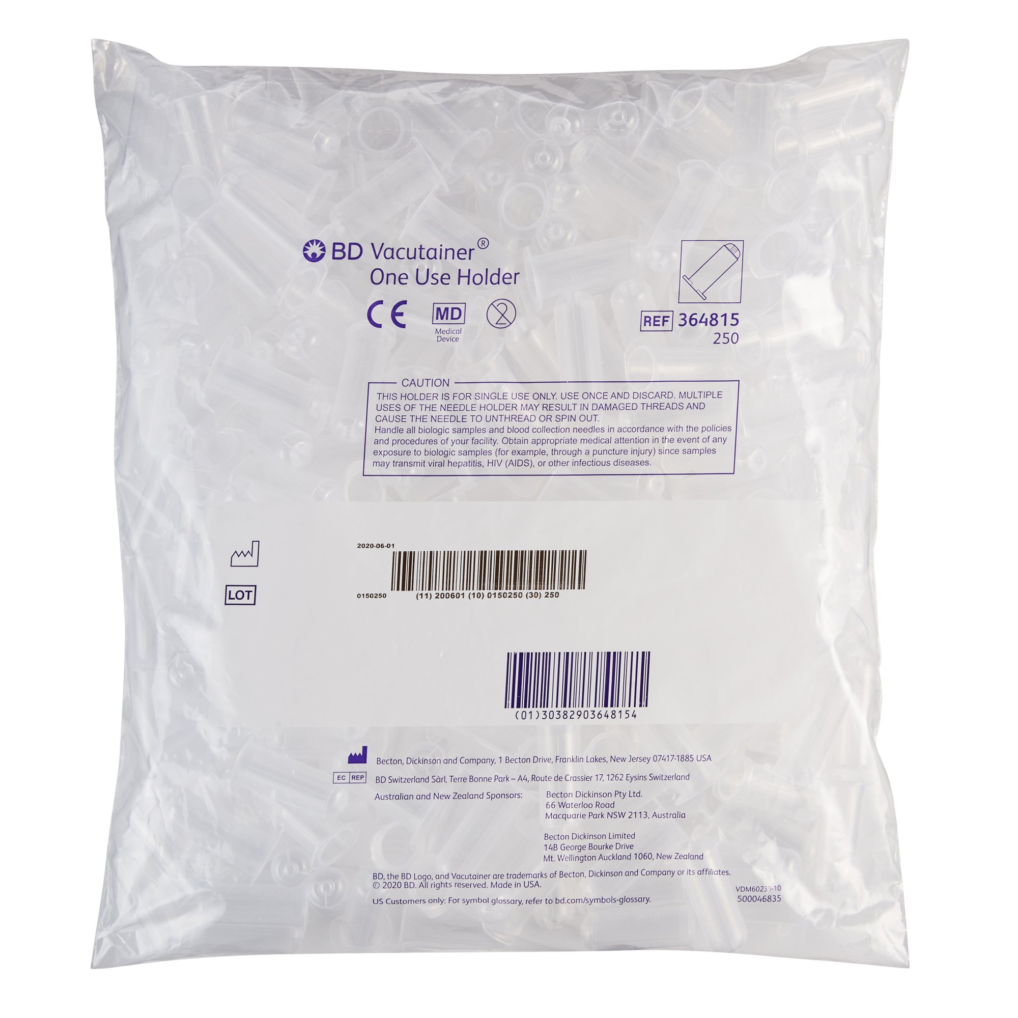 BD - 364815 BD Vacutainer® Tube Holder