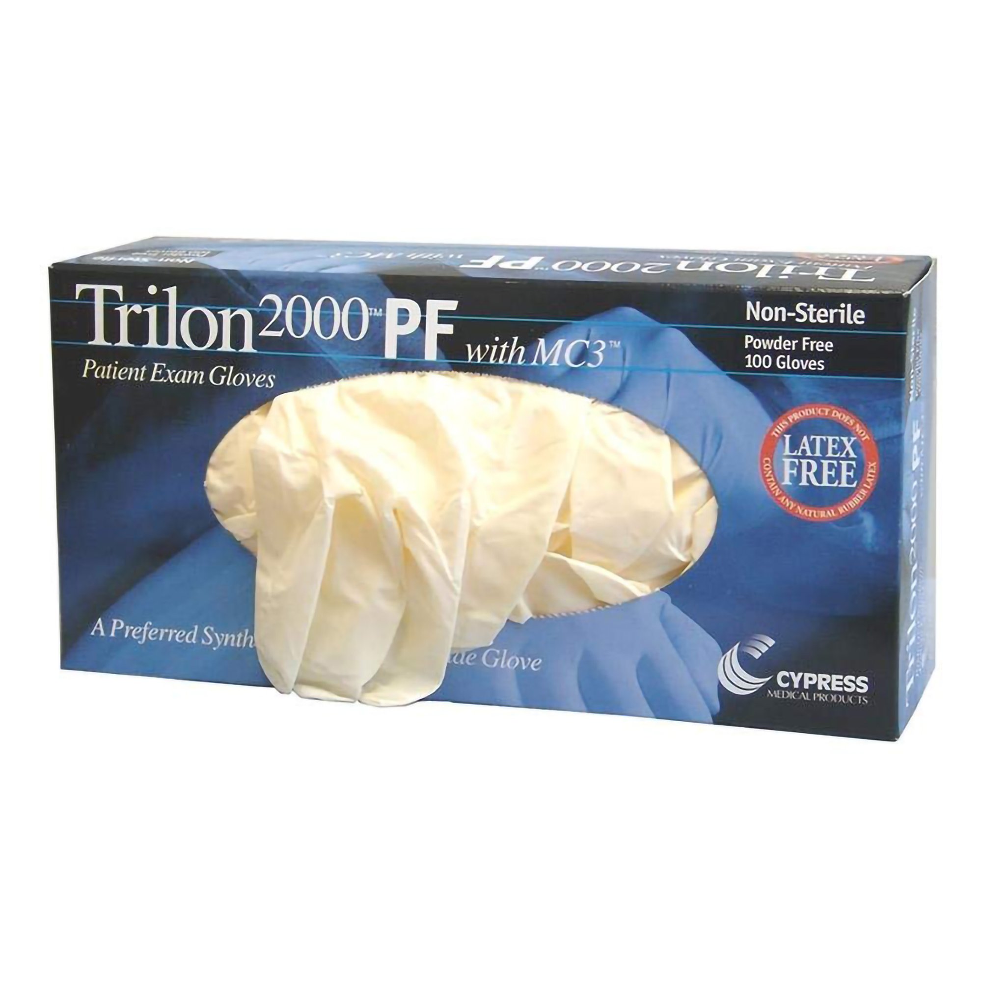 McKesson Brand - 25-990 Trilon 2000® PF with MC3® Stretch Vinyl Exam Glove