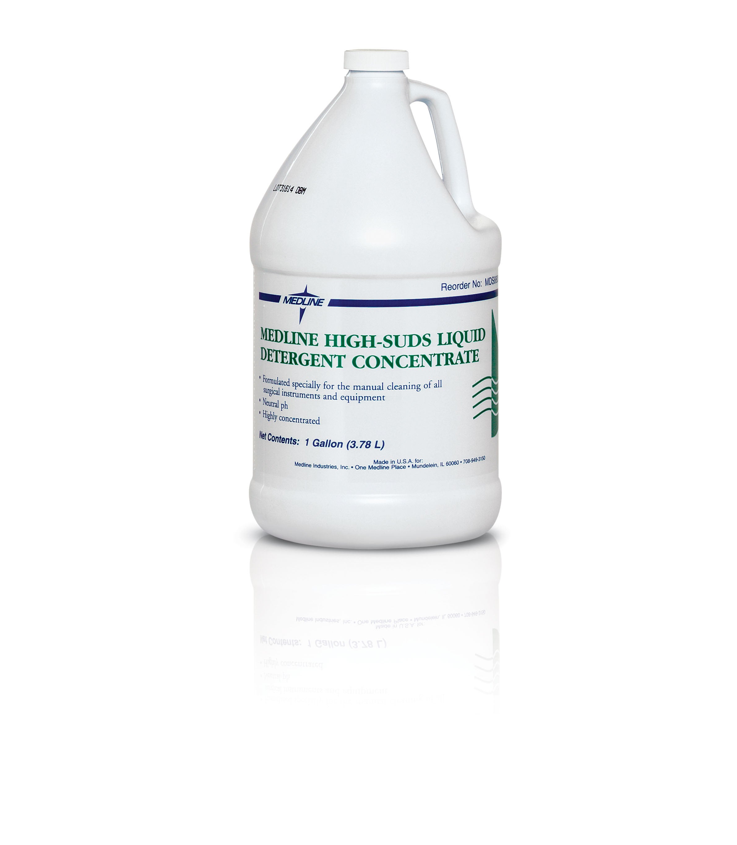 Medline - MDS88000B2 Instrument Detergent Medline Liquid Concentrate 1 gal. Container
