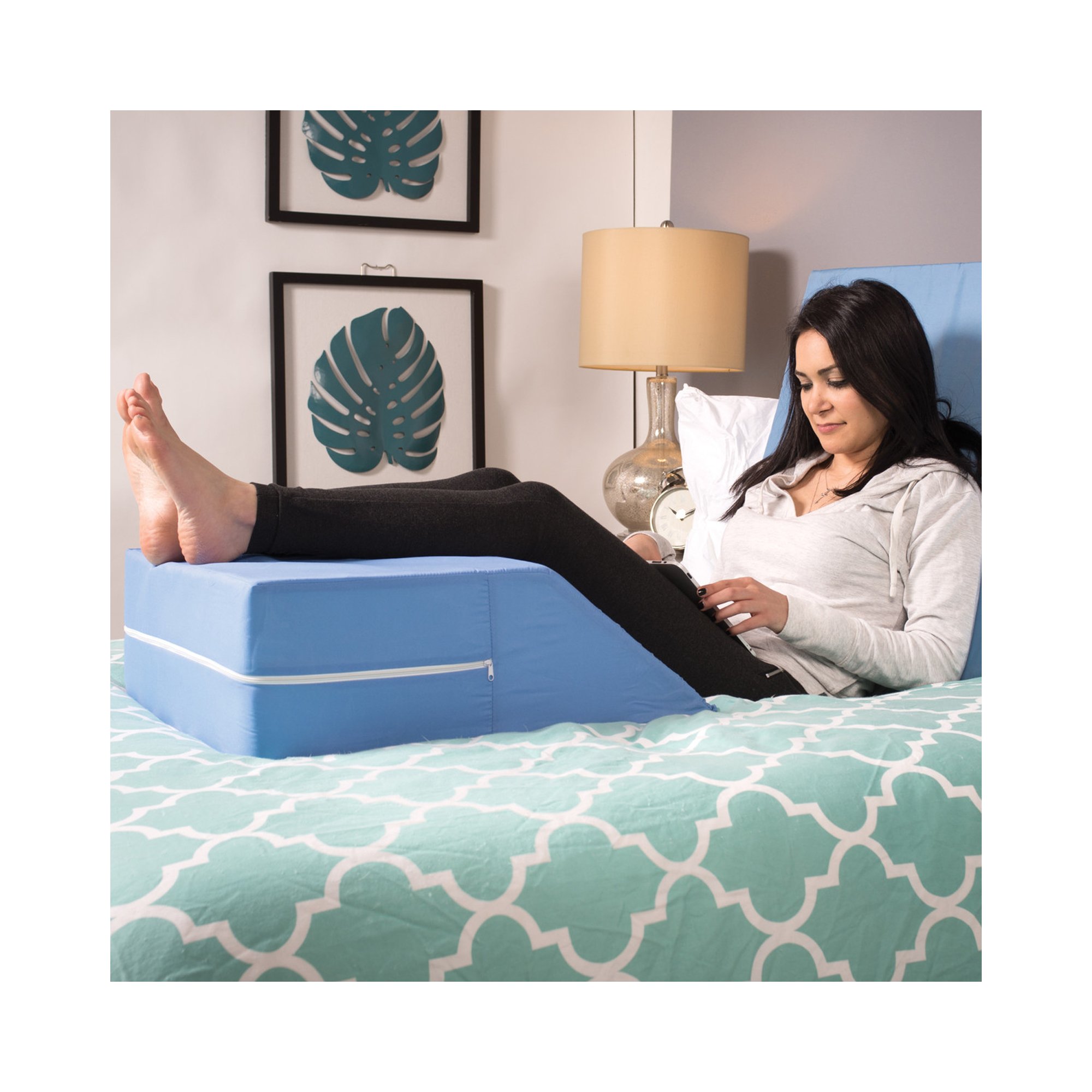 Mabis Healthcare 555-8071-0123 - DMI® Bed Wedge, 24 X 20 X 8 Inch - 1/Each