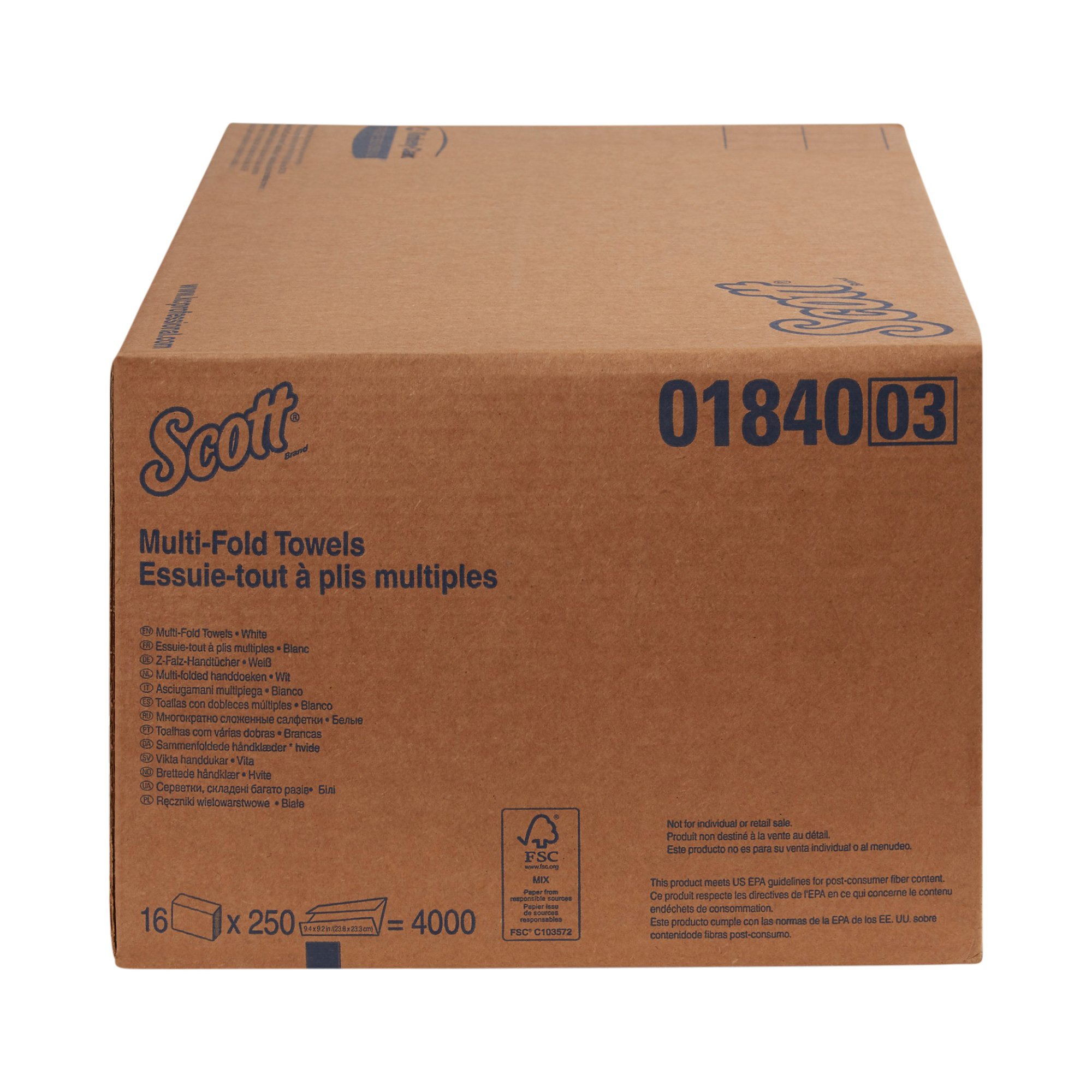 Kimberly Clark - 01840 Scott® Essential Multi-Fold Paper Towel