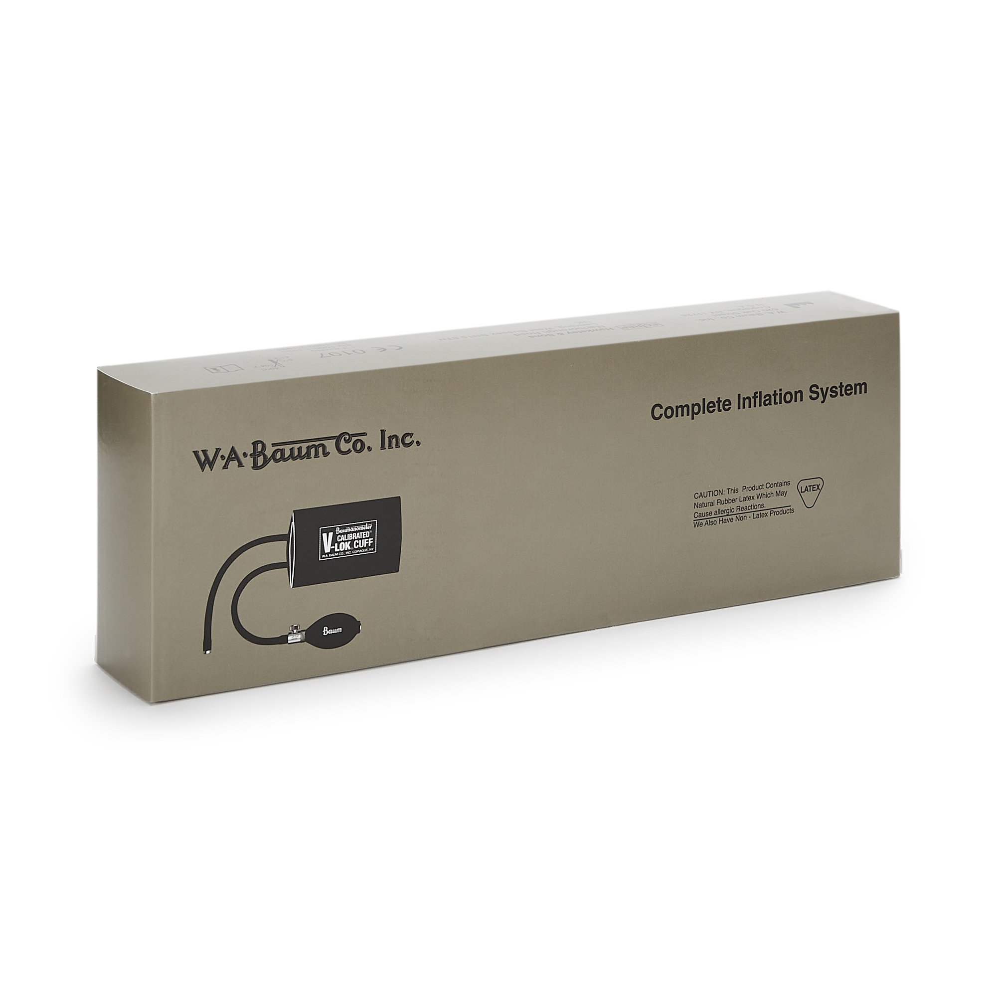 W.A. Baum - 1825 W.A. Baum Calibrated V-Lok Blood Pressure Cuff and Bulb