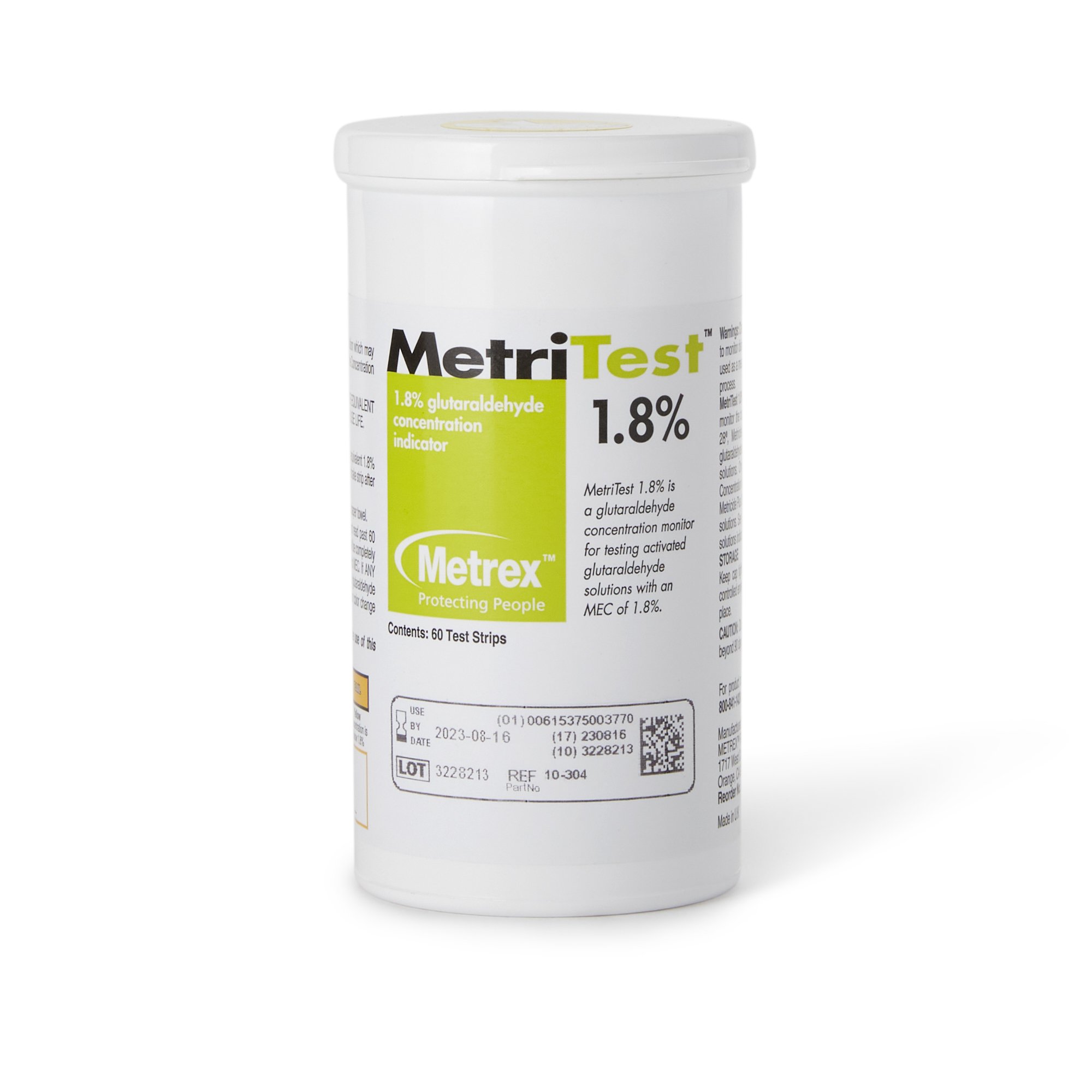 Metrex Research - 10-304 MetriTest™ 1.8% Glutaraldehyde Concentration Indicator