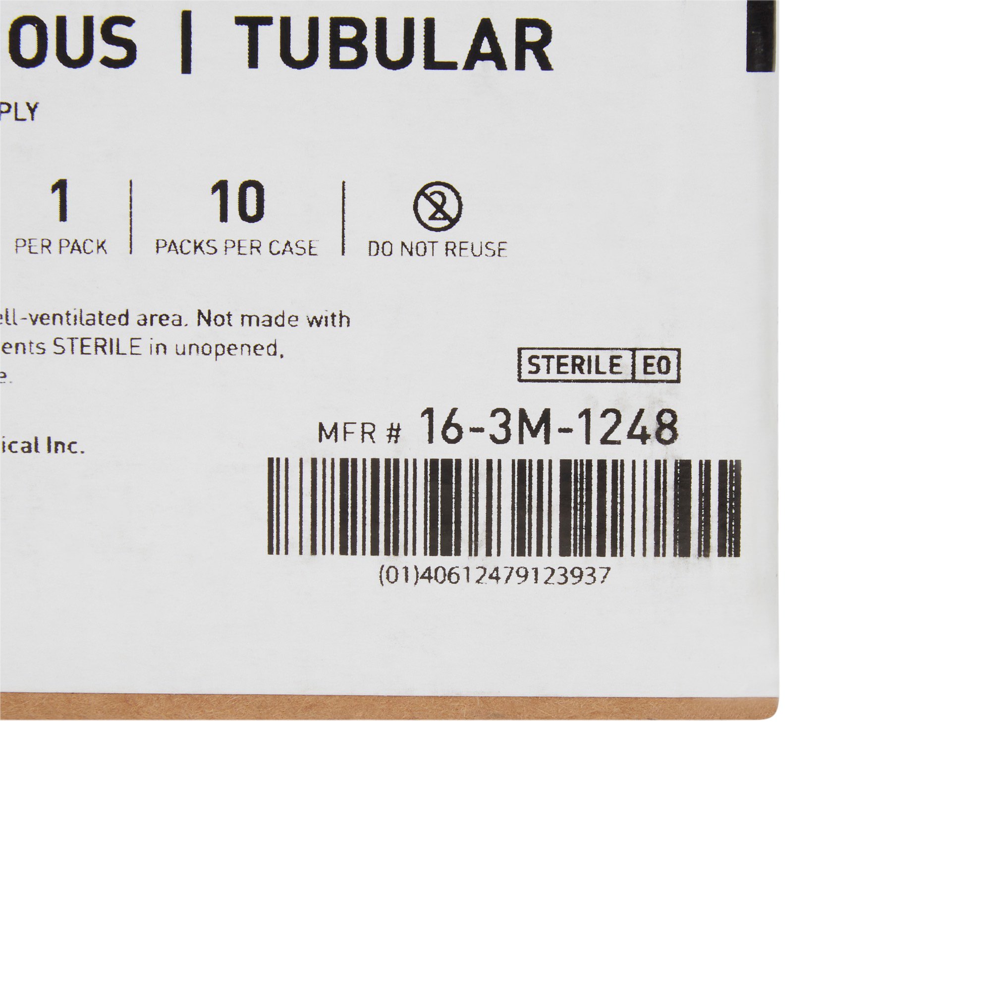 McKesson Brand 16-3M-1248 - McKesson Impervious Surgical Stockinette, 12 x 48 Inch - 1/Each, 10/Case