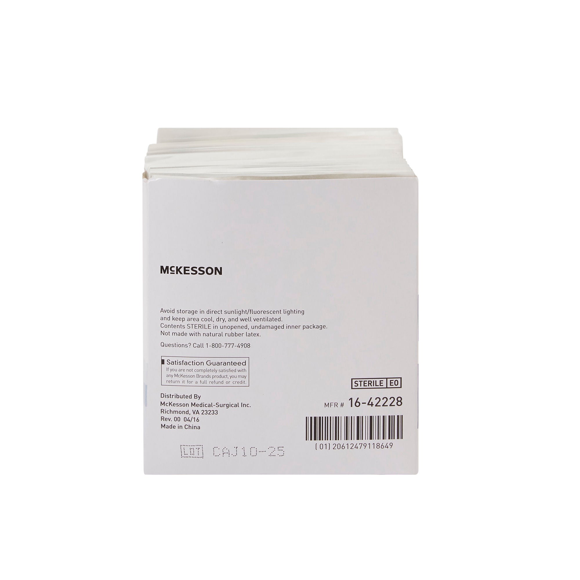 McKesson Brand - 16-42228 McKesson Sterile USP Type VII Gauze Sponge