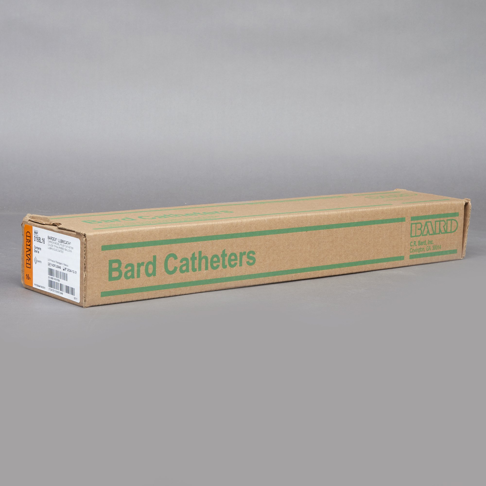 Bardex Lubricath Foley Catheter 0168L16 by Bard