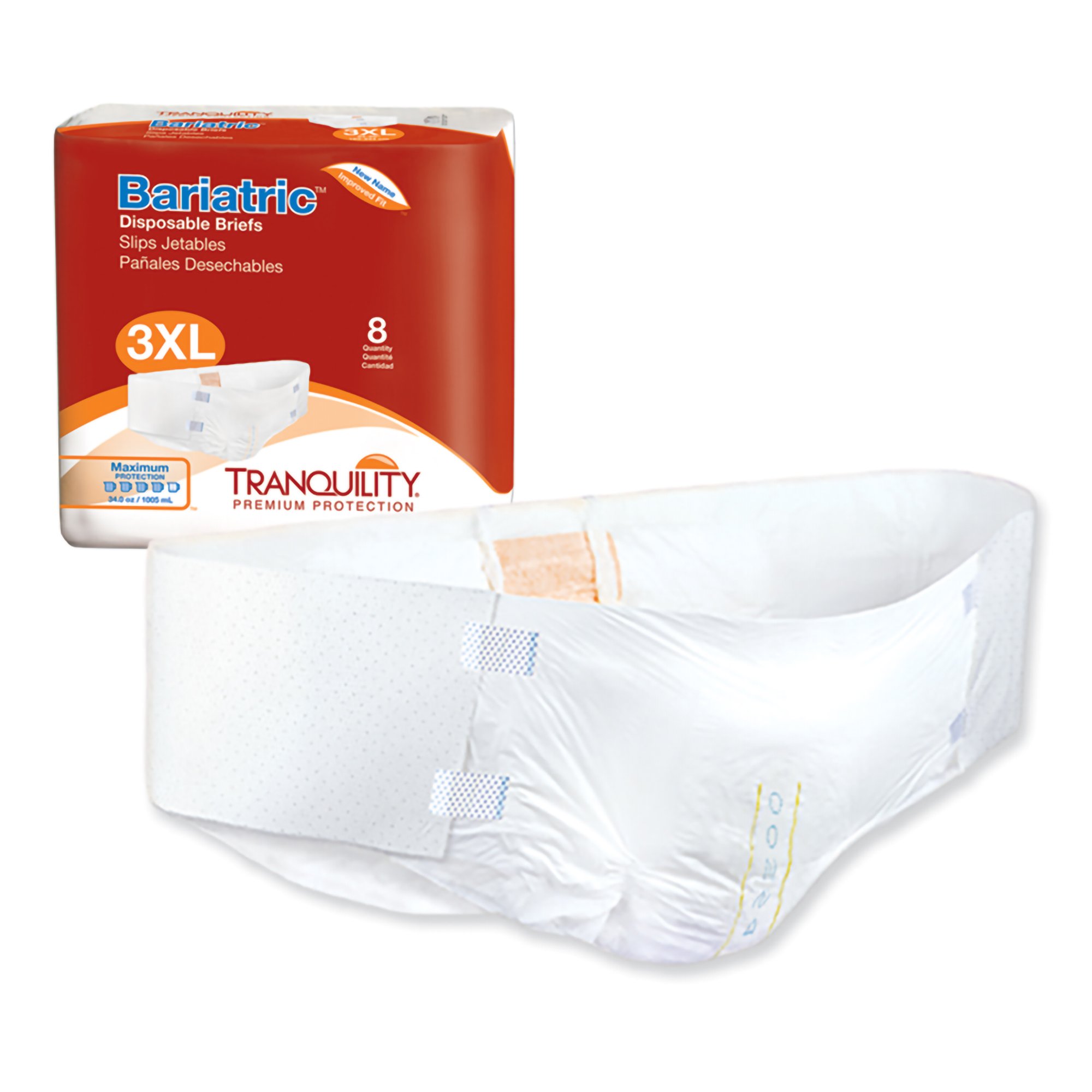 Principle Business Enterprises - 2190 Tranquility® Bariatric Maximum Incontinence Brief