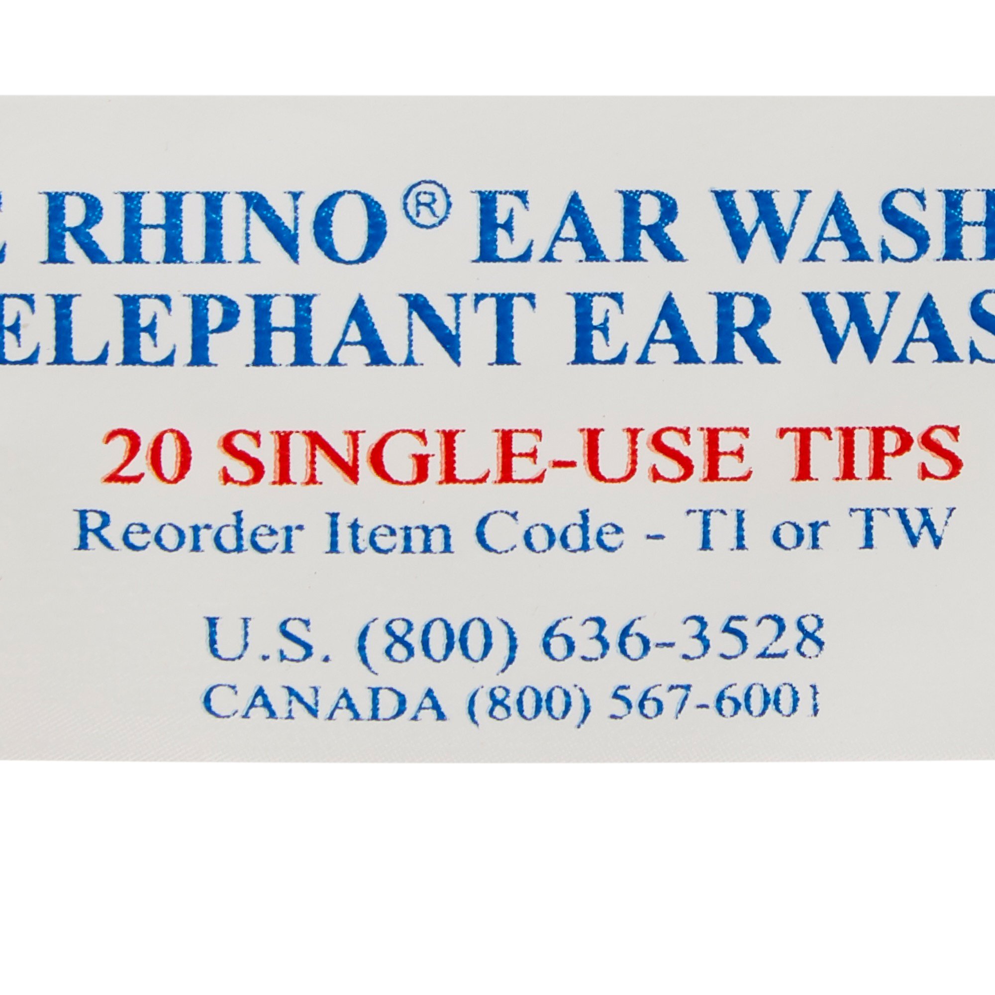 Doctor Easy Medical Products - TW Doctor Easy Elephant Ear Wash System Tips