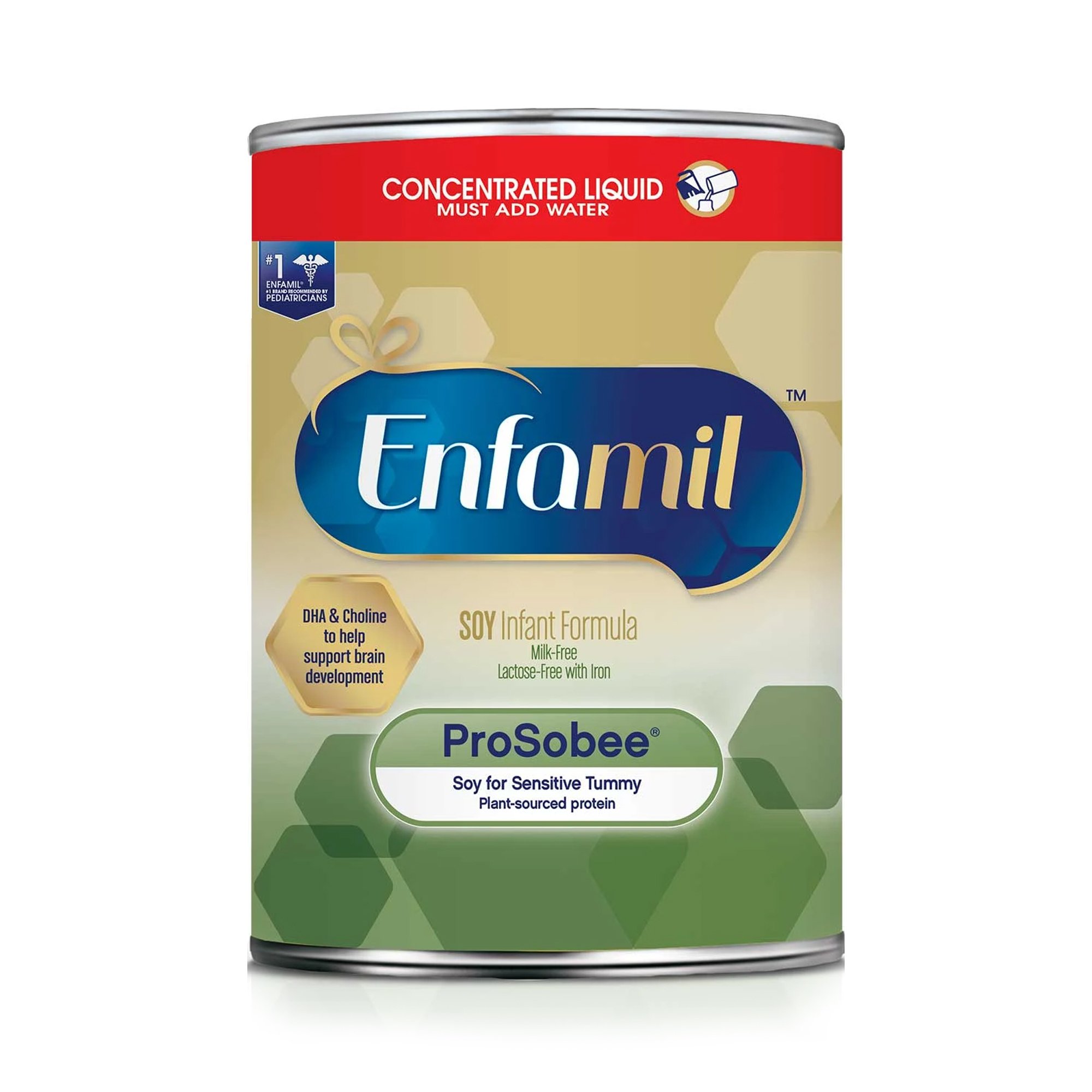 Mead Johnson 119501 - Enfamil® ProSobee® Lipil® Concentrate Infant Formula, 13-ounce Can - 1/Each, 12/Case