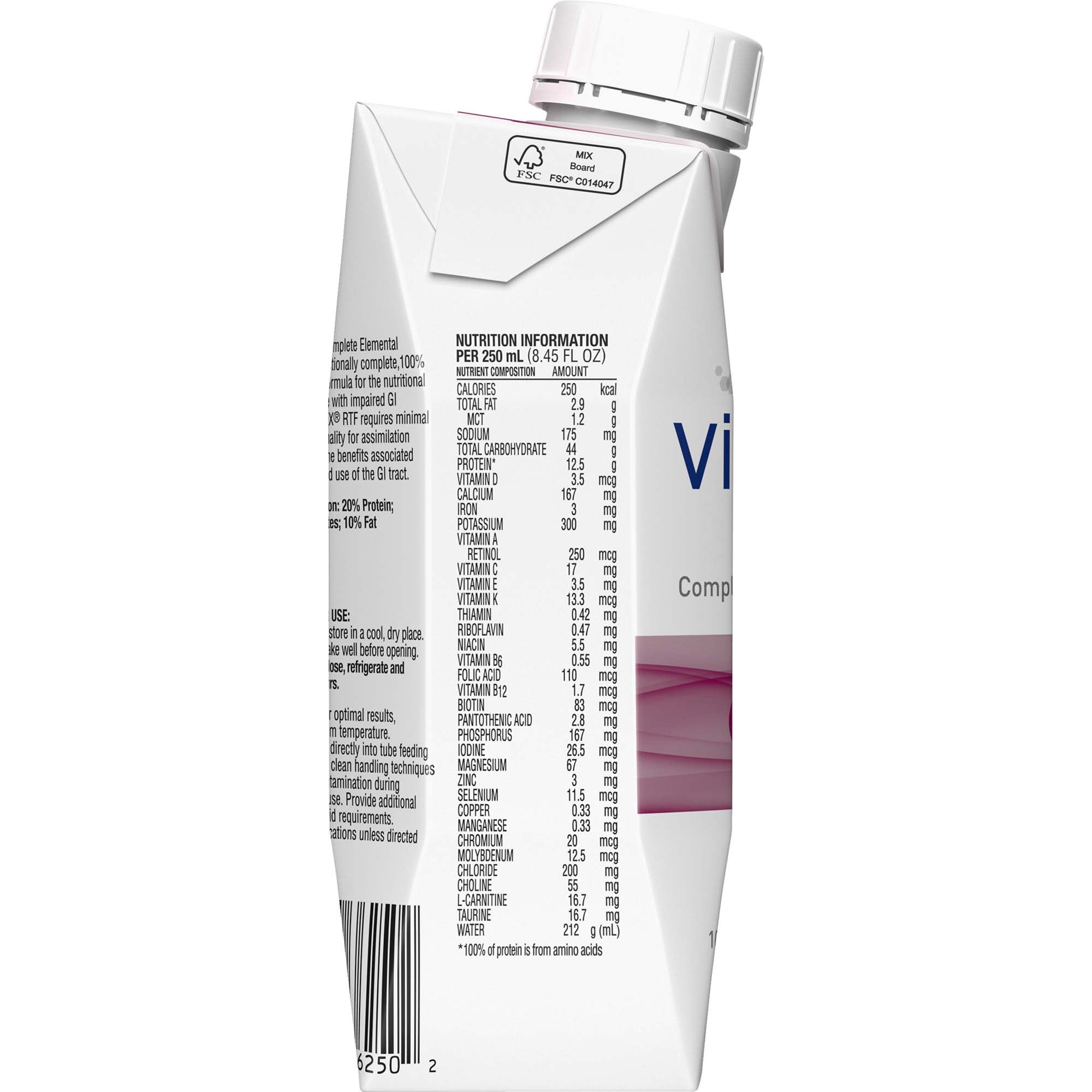 Nestle Healthcare Nutrition - 10043900362509 Vivonex® RTF Tube Feeding Formula