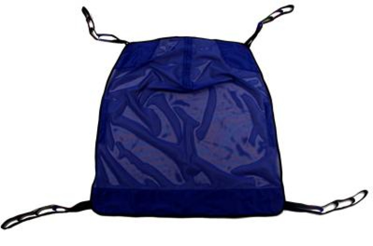 Invacare - R140 Full Body Commode Sling Reliant 4 Point Cradle 2X-Large 600 lbs. Weight Capacity