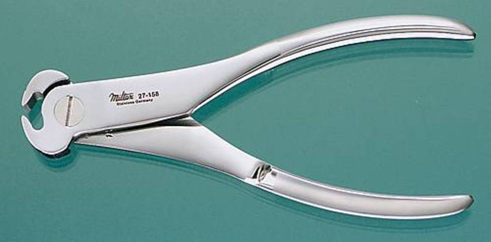 Integra Lifesciences - 27-158 Cannulated Pin and Wire Cutter Miltex® 7-1/2 Inch Length