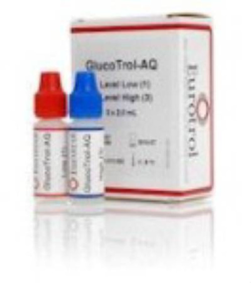 Hemocue - 180.013.002 Diabetes Management Test Control Set GlucoTrol-AQ Blood Glucose Test Low Level / High Level 2 mL