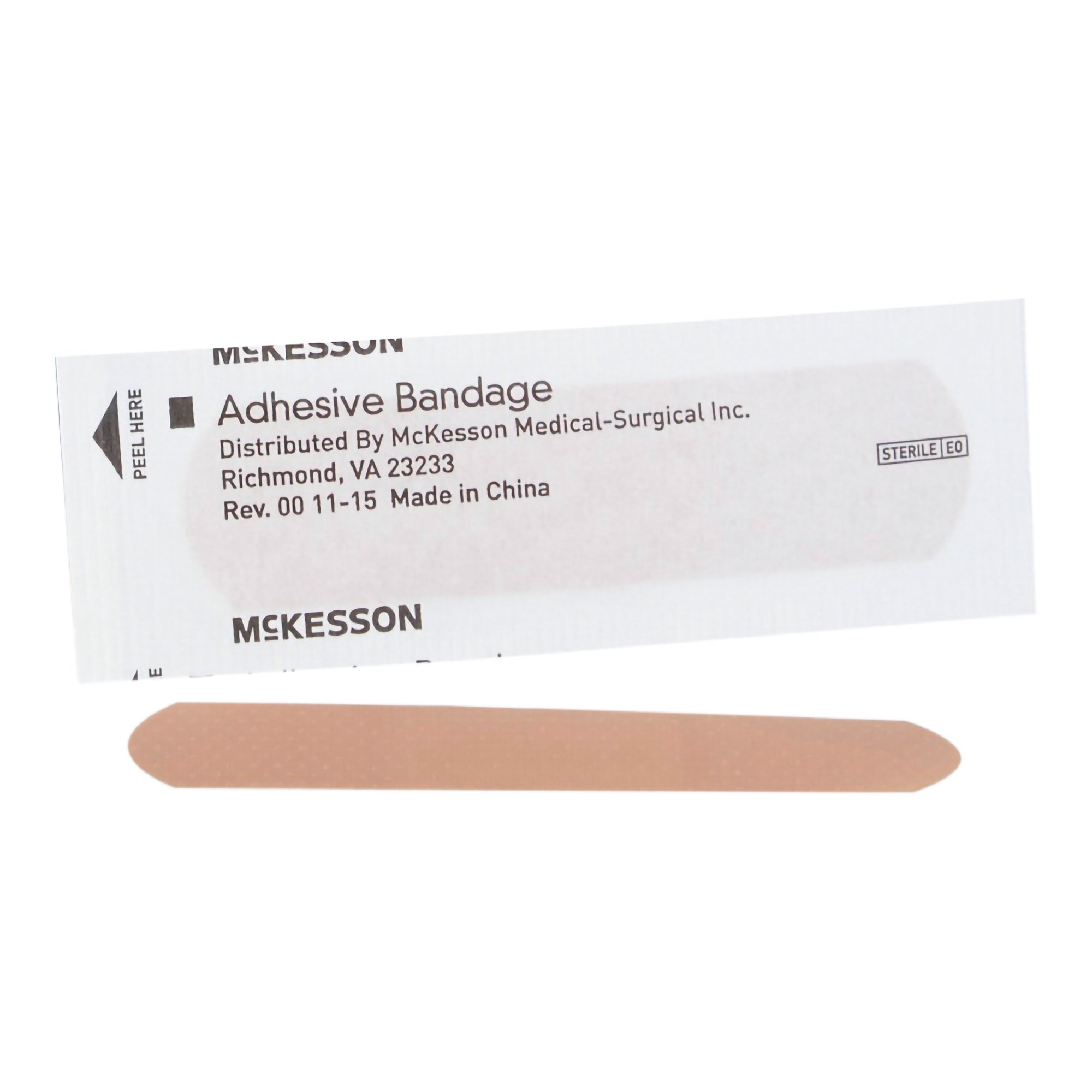 McKesson Brand - 16-4823 McKesson Adhesive Strip/Plastic Patch
