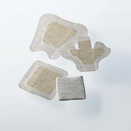 Coloplast 9622 - Biatain® Ag Nonadhesive Foam Dressing with Silver, 4 x 4 Inch - 1/Each, 5/Box
