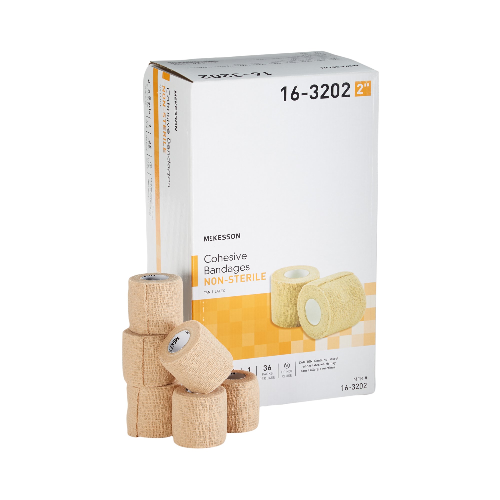 McKesson Brand - 16-3202 McKesson Self-adherent Closure Cohesive Bandage