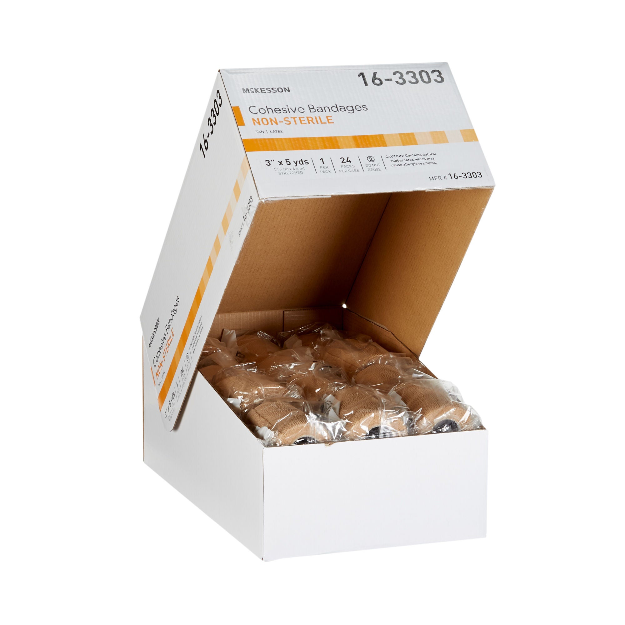 McKesson Brand - 16-3303 McKesson Self-adherent Closure Cohesive Bandage