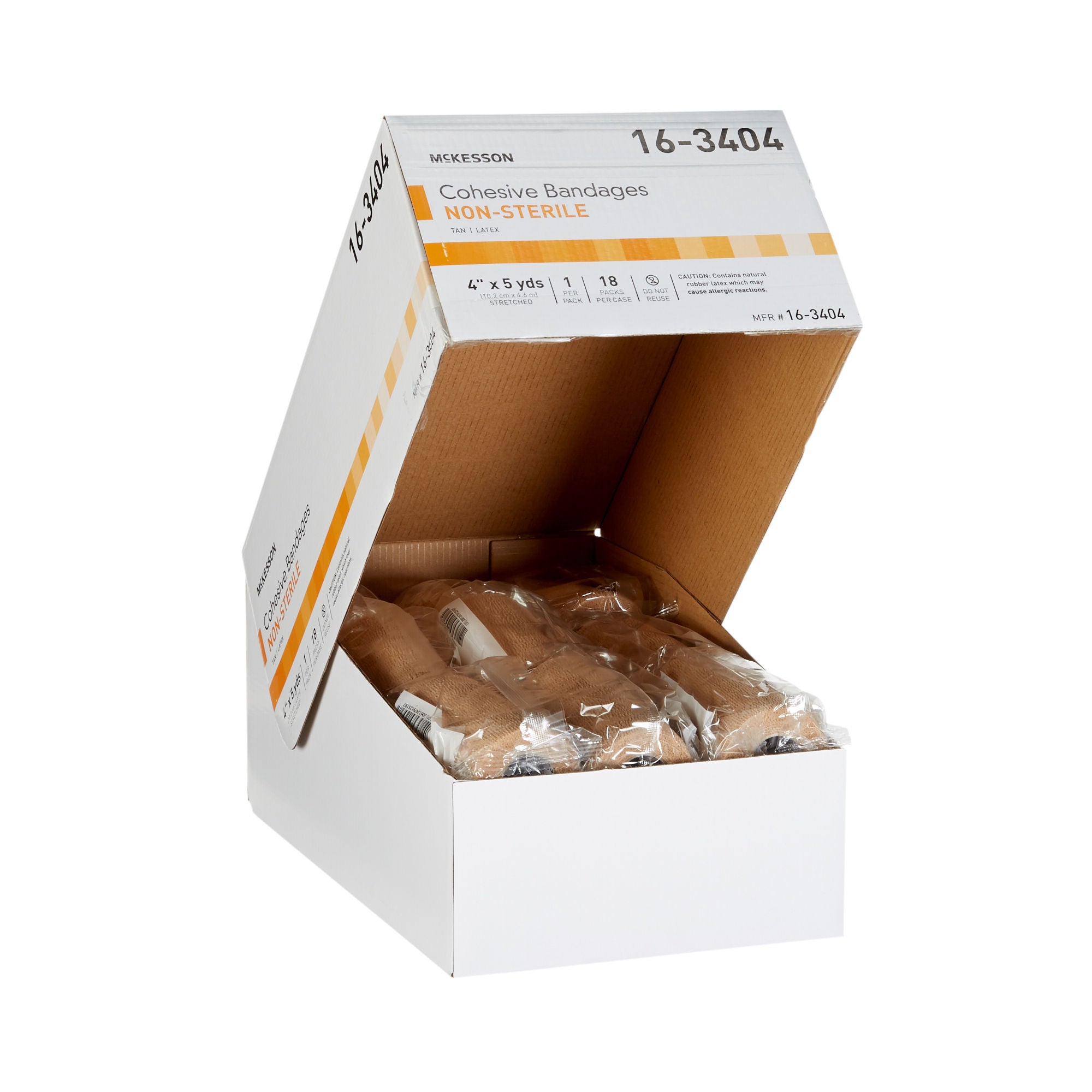 McKesson Brand - 16-3404 McKesson Self-adherent Closure Cohesive Bandage