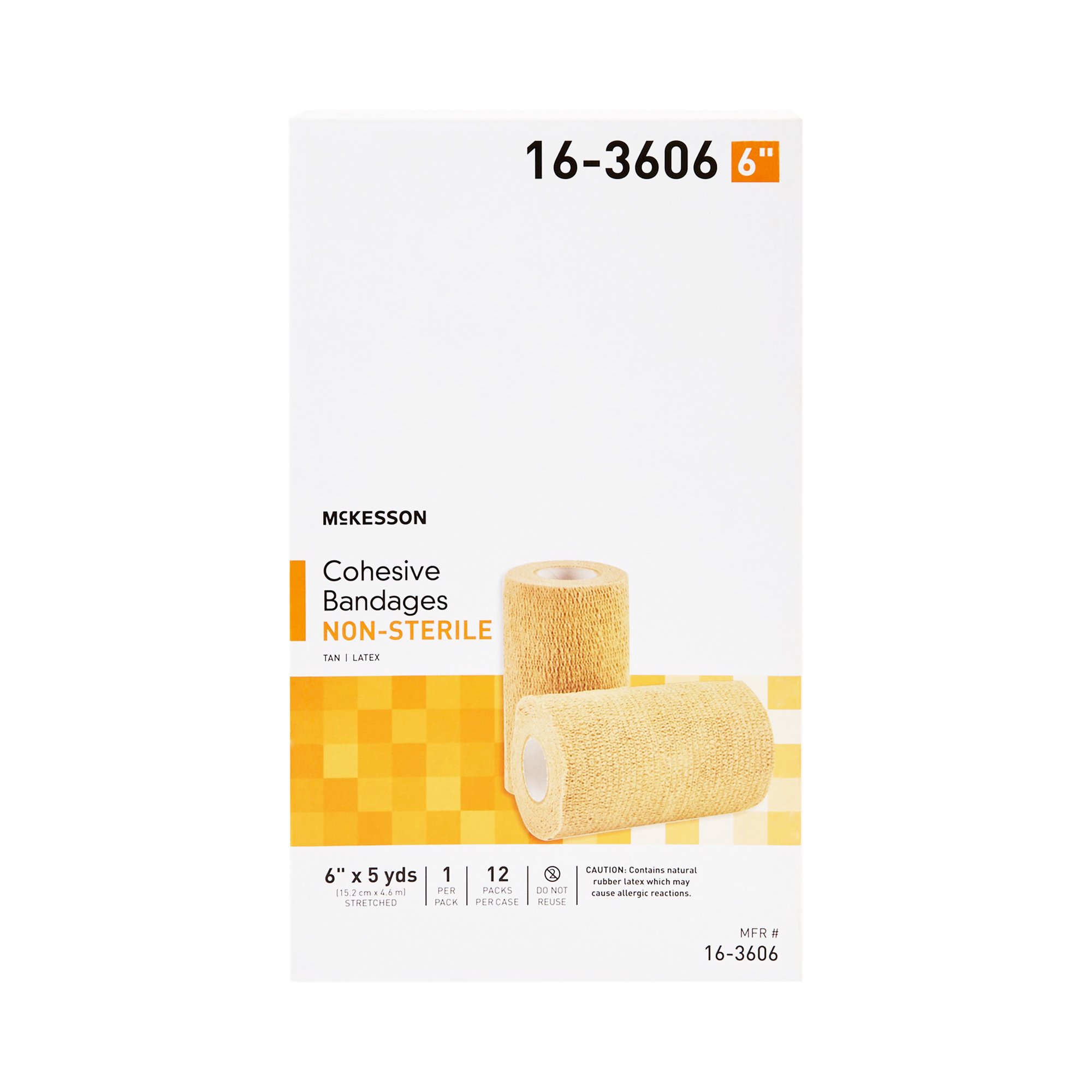 McKesson Brand - 16-3606 McKesson Self-adherent Closure Cohesive Bandage