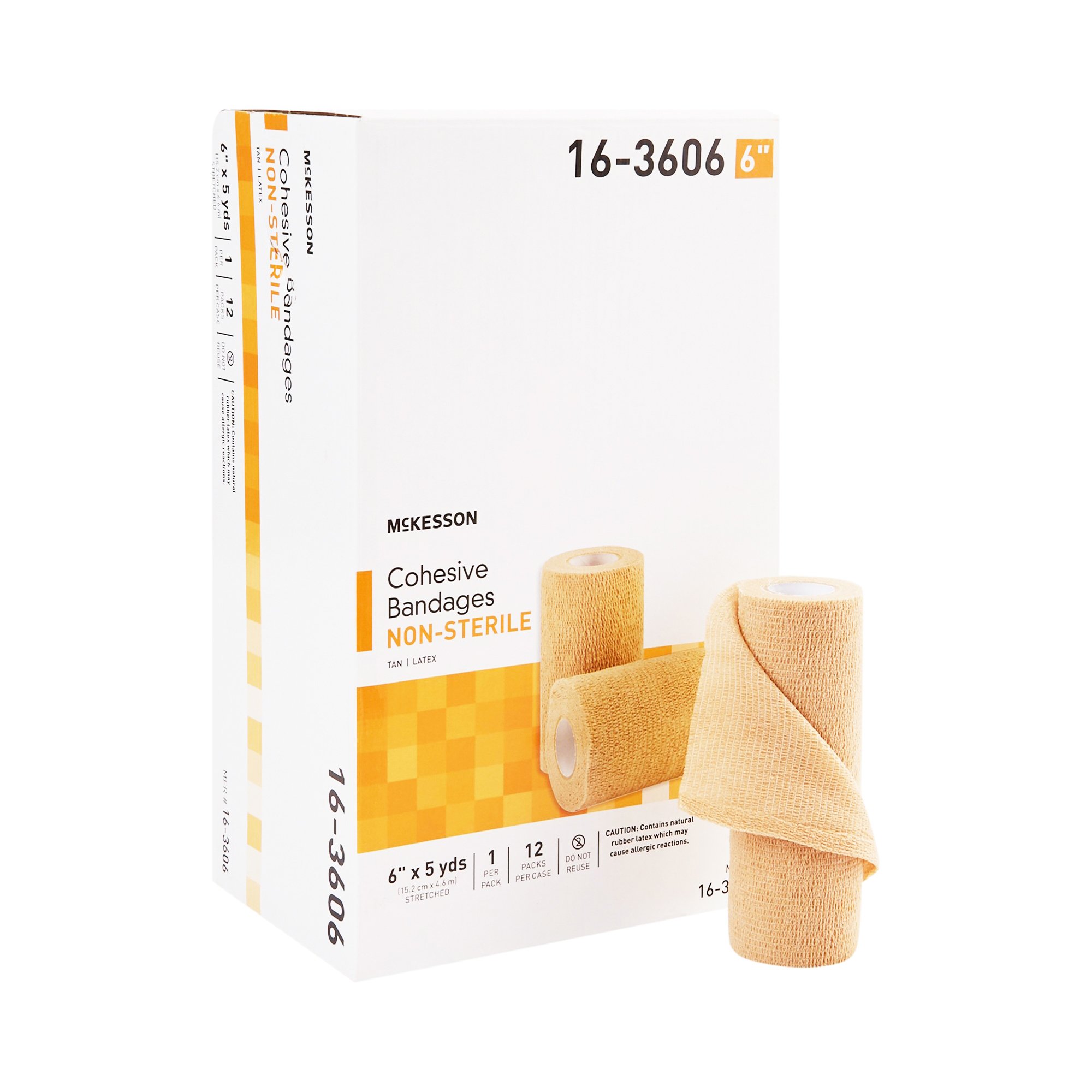 McKesson Brand - 16-3606 McKesson Self-adherent Closure Cohesive Bandage