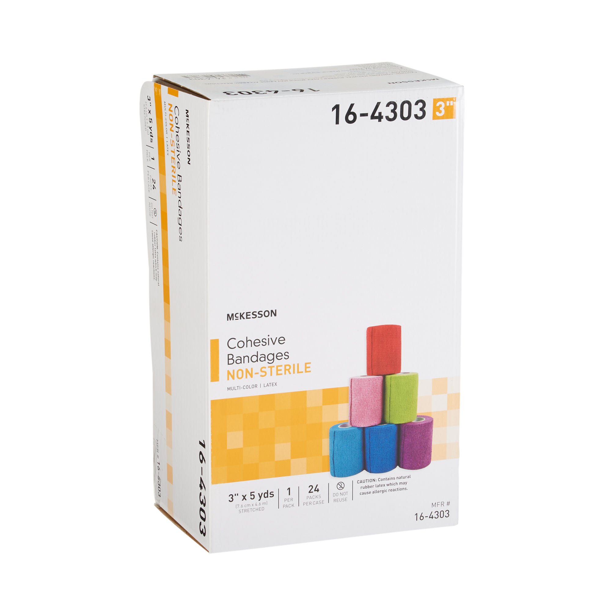 McKesson Brand - 16-4303 McKesson Self-adherent Closure Cohesive Bandage