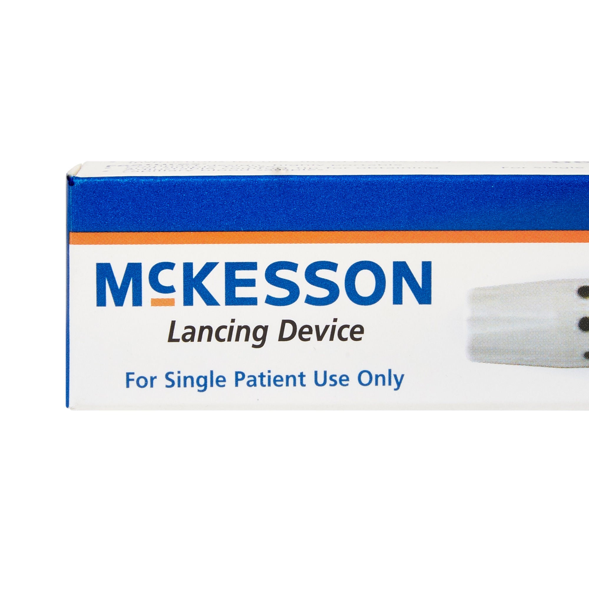McKesson Brand - 06-005 Lancing Device McKesson Push Button Activation Finger