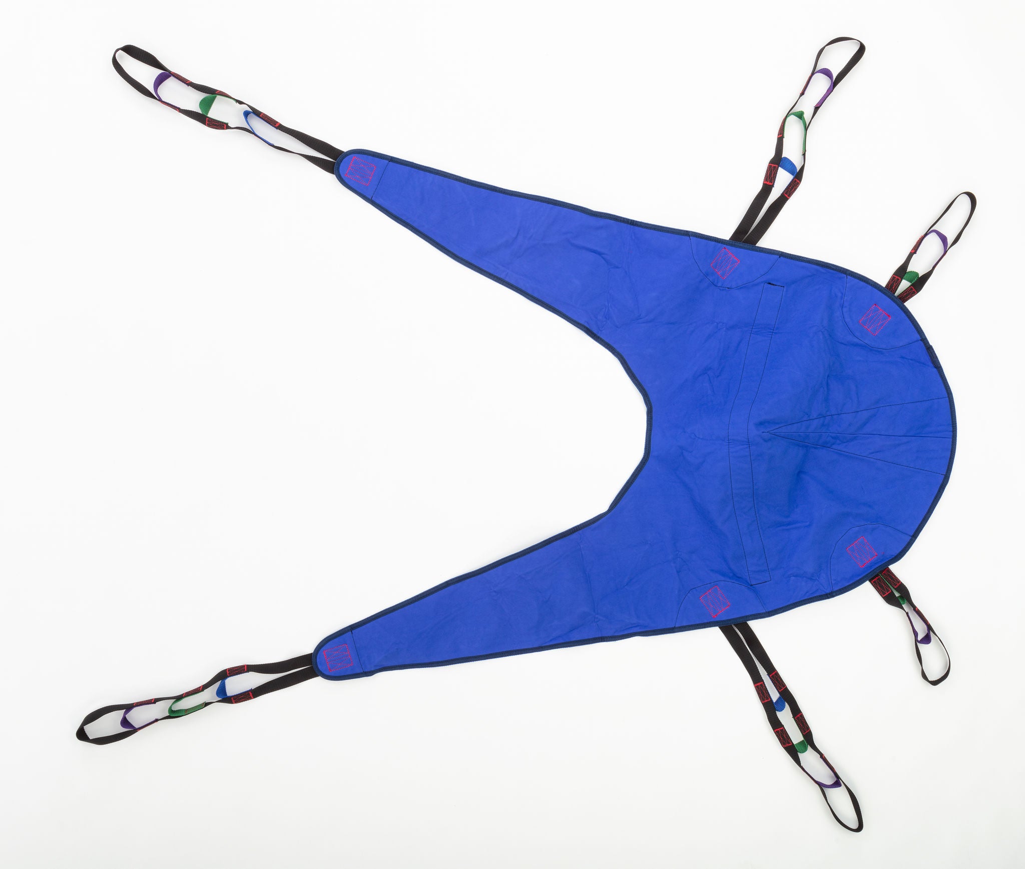 Invacare - R102 Divided Leg Sling Reliant 6 Point Cradle With Head Support Chainless X-Large 450 lbs. Weight Capacity