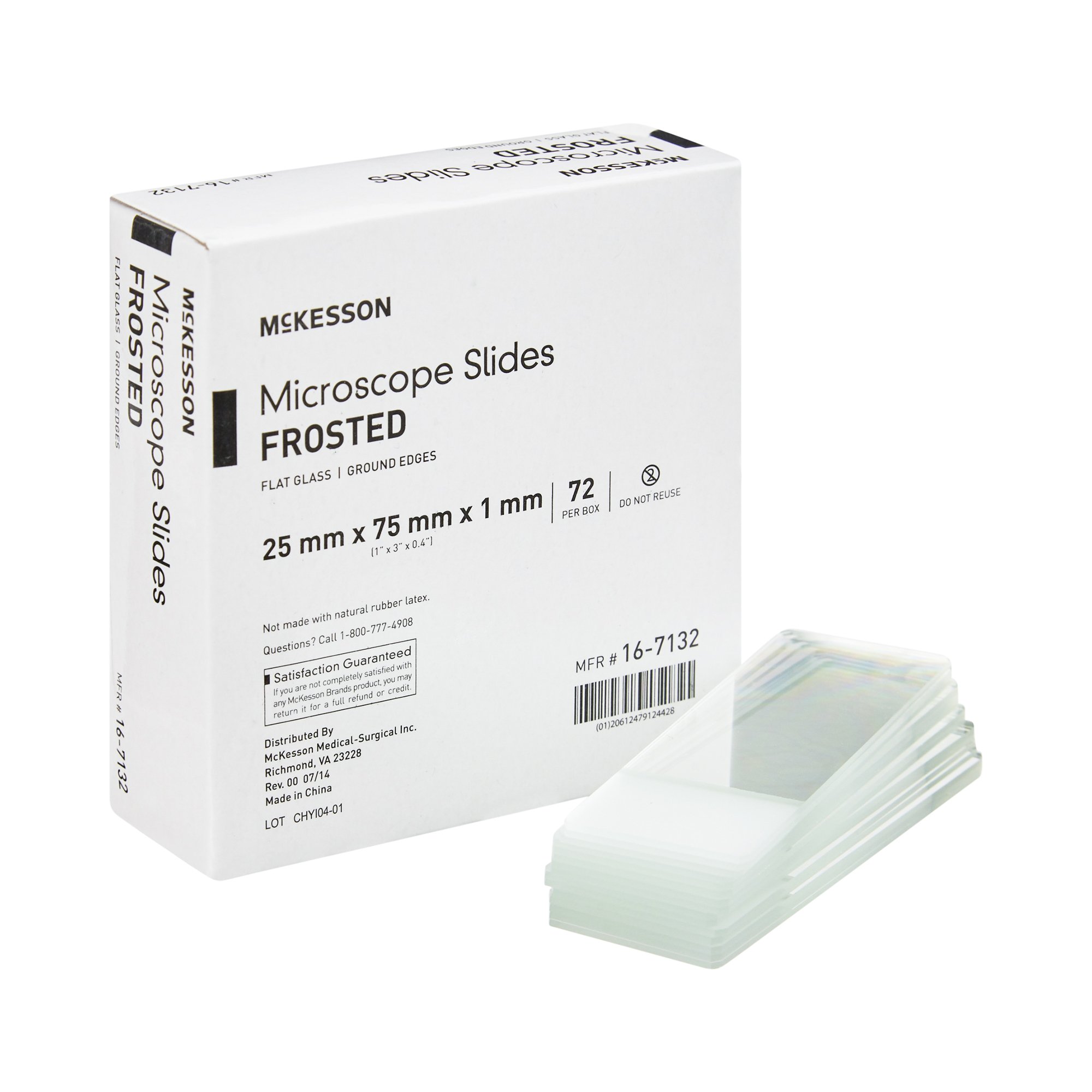 McKesson Brand - 16-7132 McKesson Frosted Microscope Slide