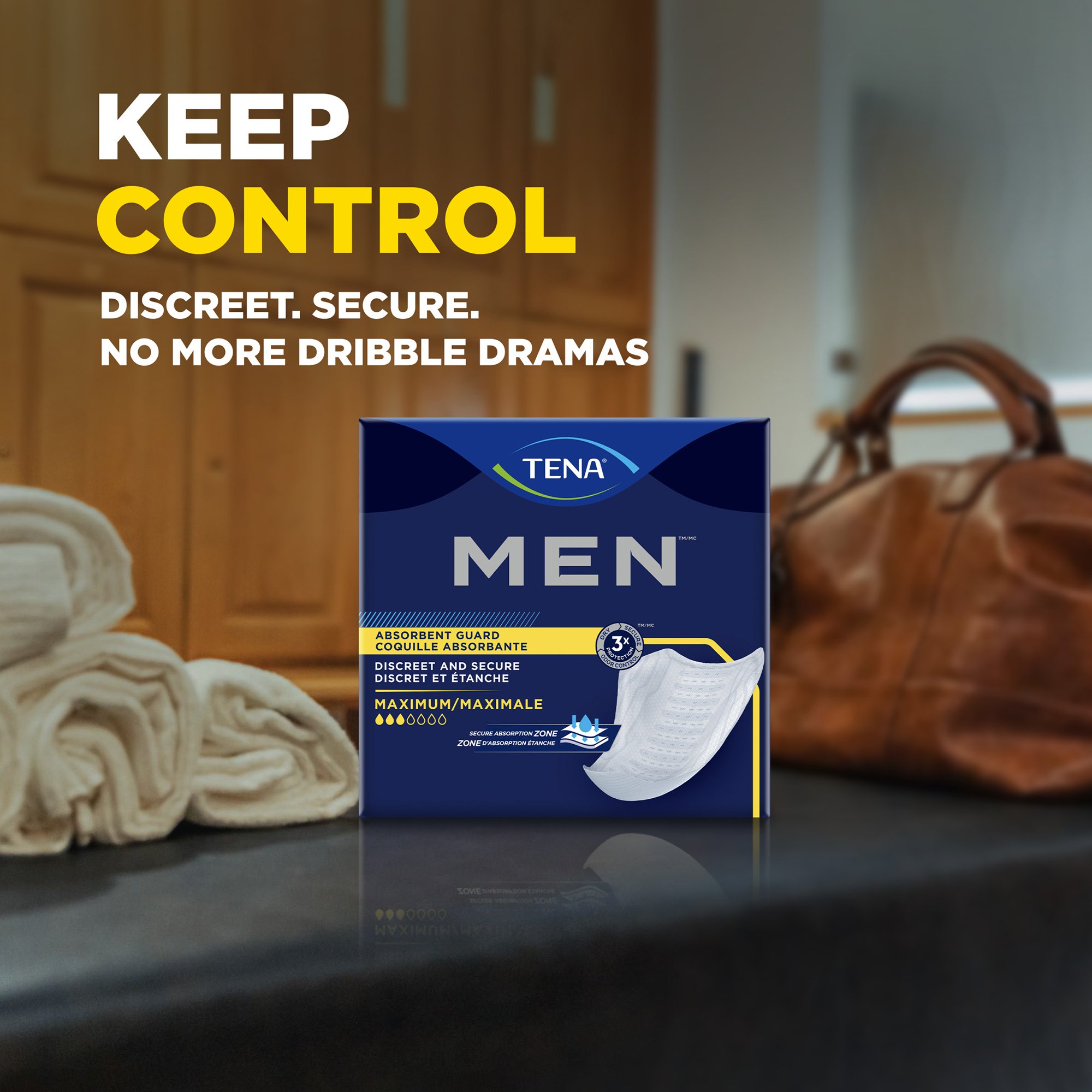 Essity HMS North America Inc - 50600 Tena® MEN™ Maximum Guards