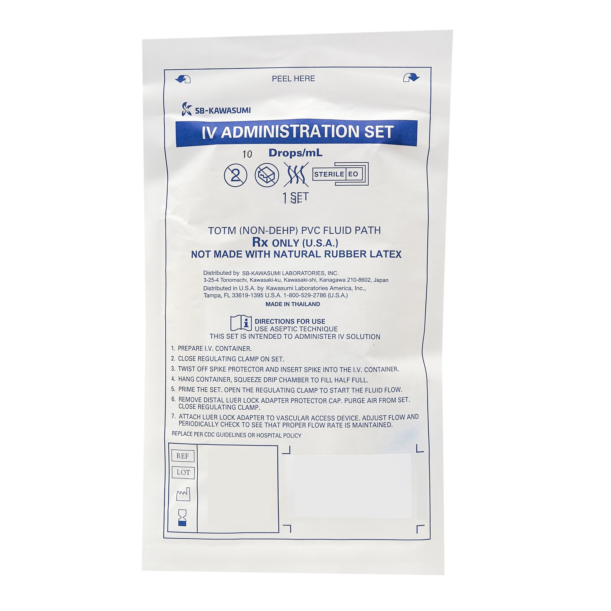 Kawasumi Laboratories - IV-013Y Kawasumi Laboratories Administration Set