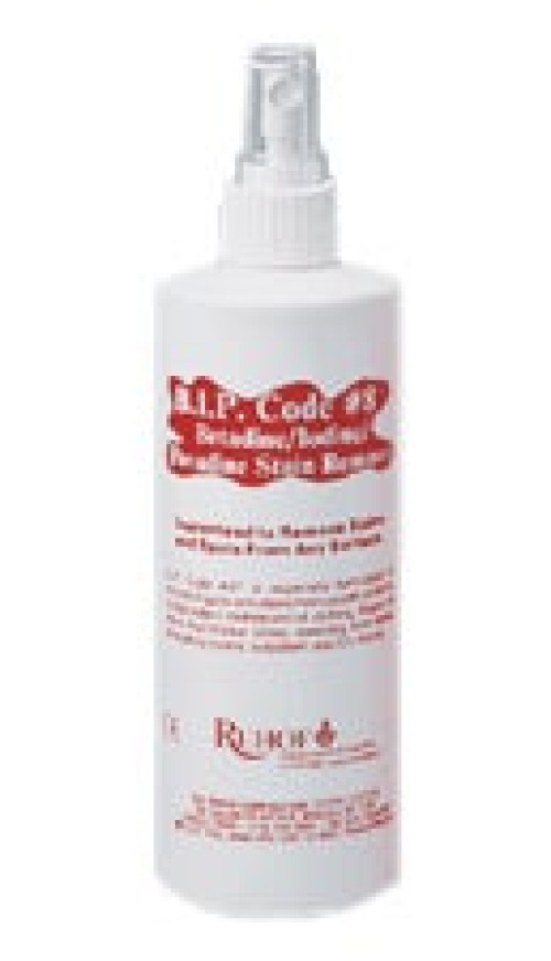 Ruhof Healthcare - 34502-18 Iodine Stain Remover B.I.P. Code #8® Pump Spray Liquid 16 oz. Bottle Unscented NonSterile