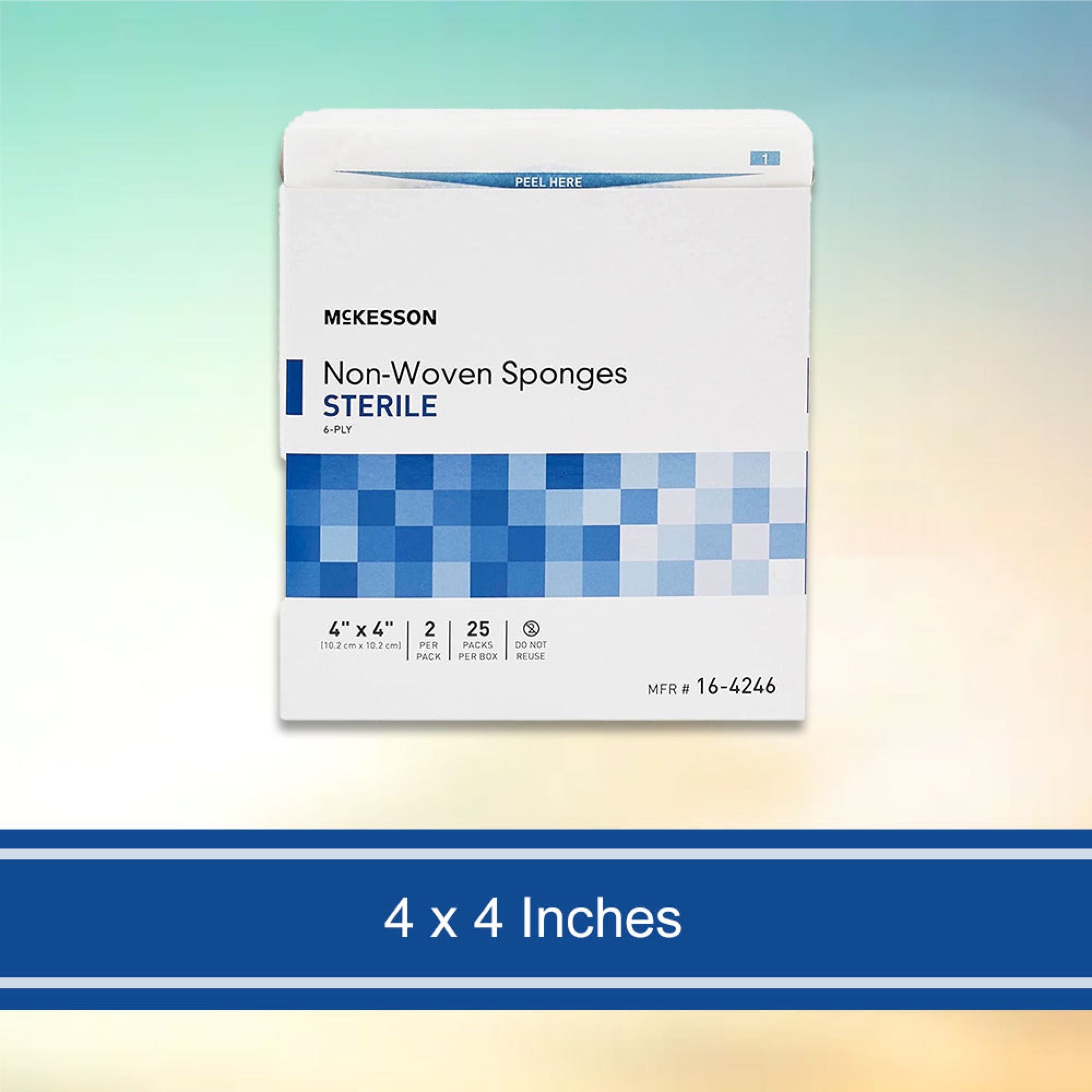 McKesson Brand - 16-4246 McKesson Sterile Nonwoven Sponge