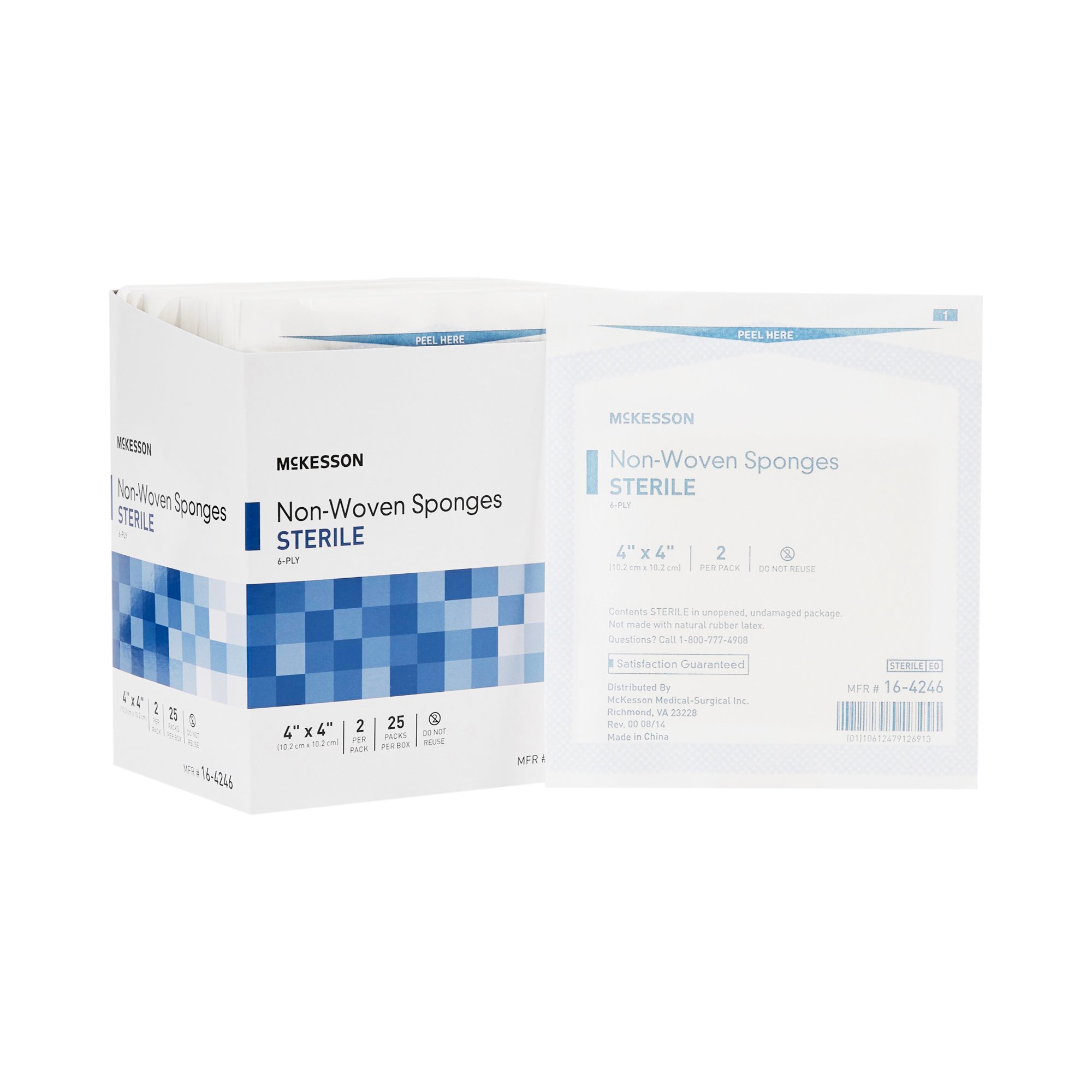 McKesson Brand - 16-4246 McKesson Sterile Nonwoven Sponge
