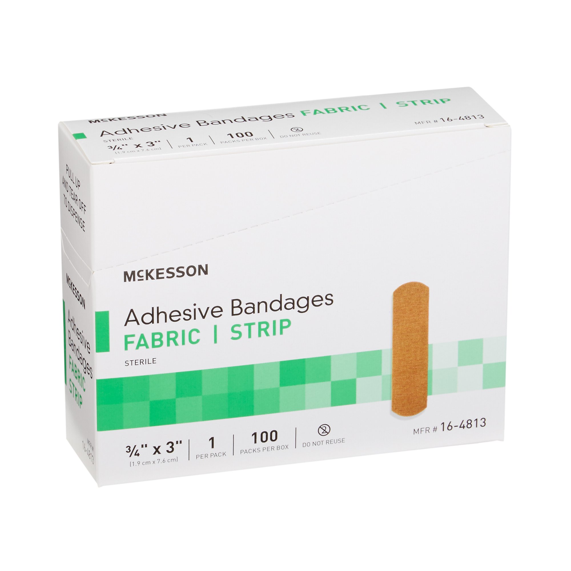 McKesson Brand - 16-4813 McKesson Tan Adhesive Strip