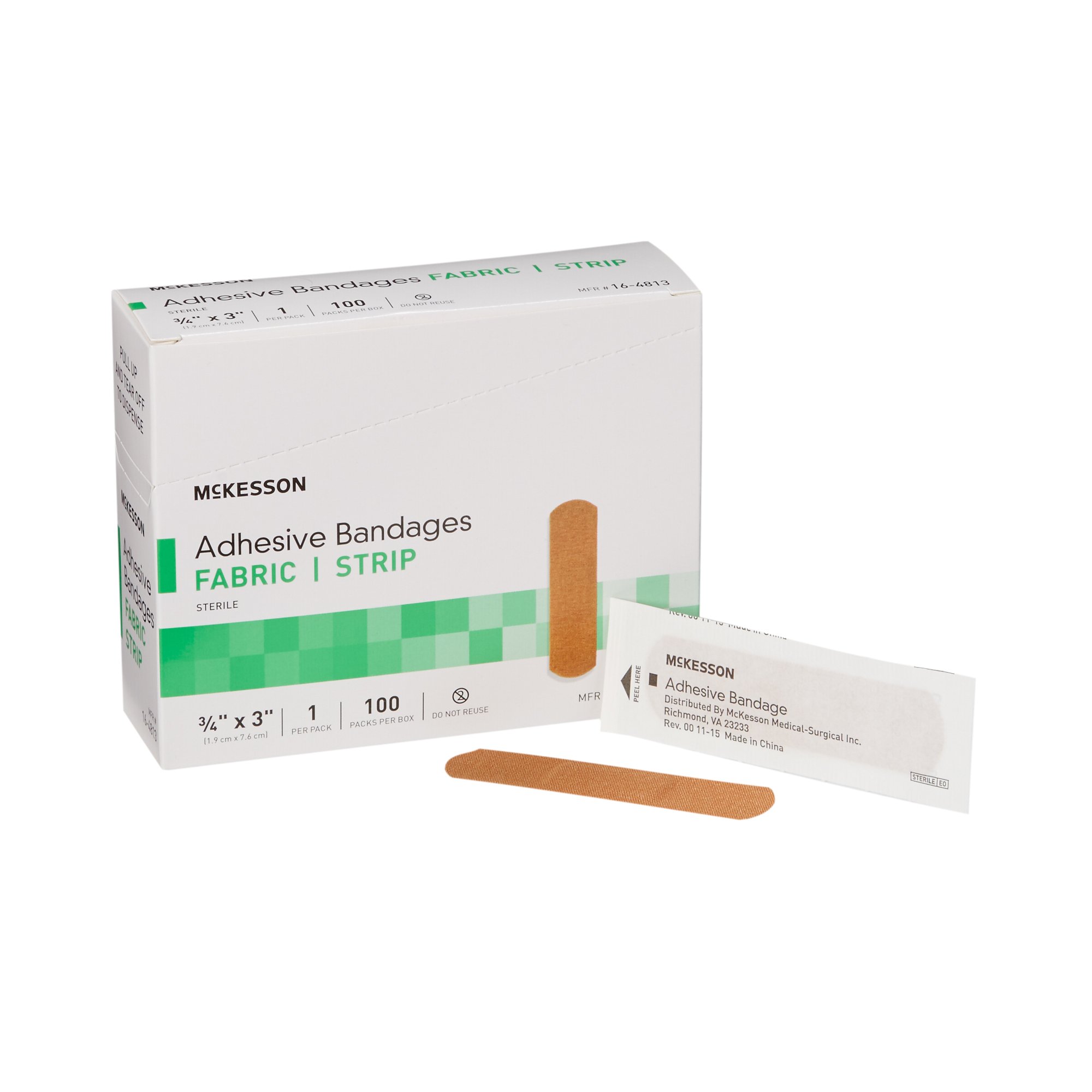 McKesson Brand - 16-4813 McKesson Tan Adhesive Strip