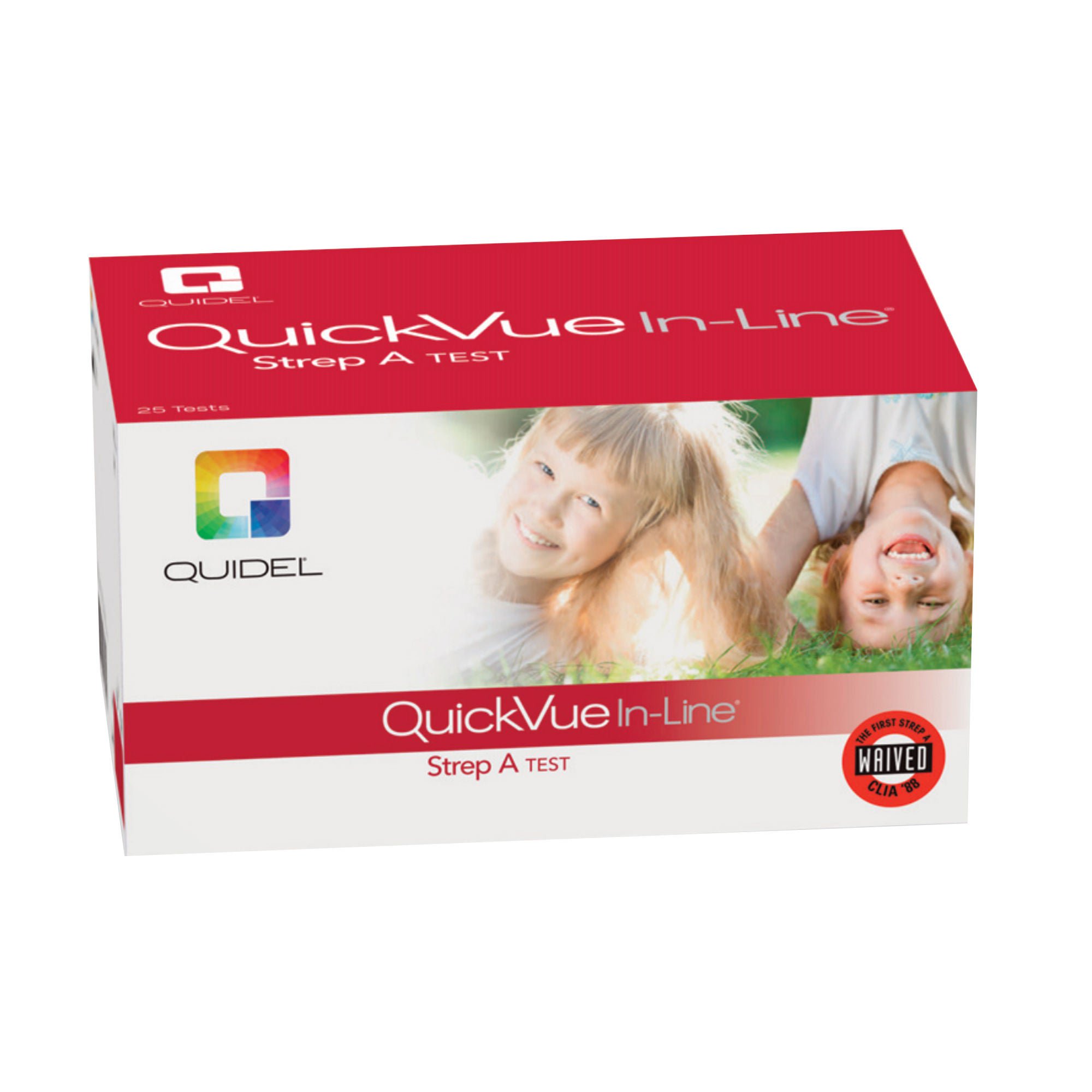 Quidel - 00343 QuickVue® In-Line® Strep A Infectious Disease Immunoassay Respiratory Test Kit