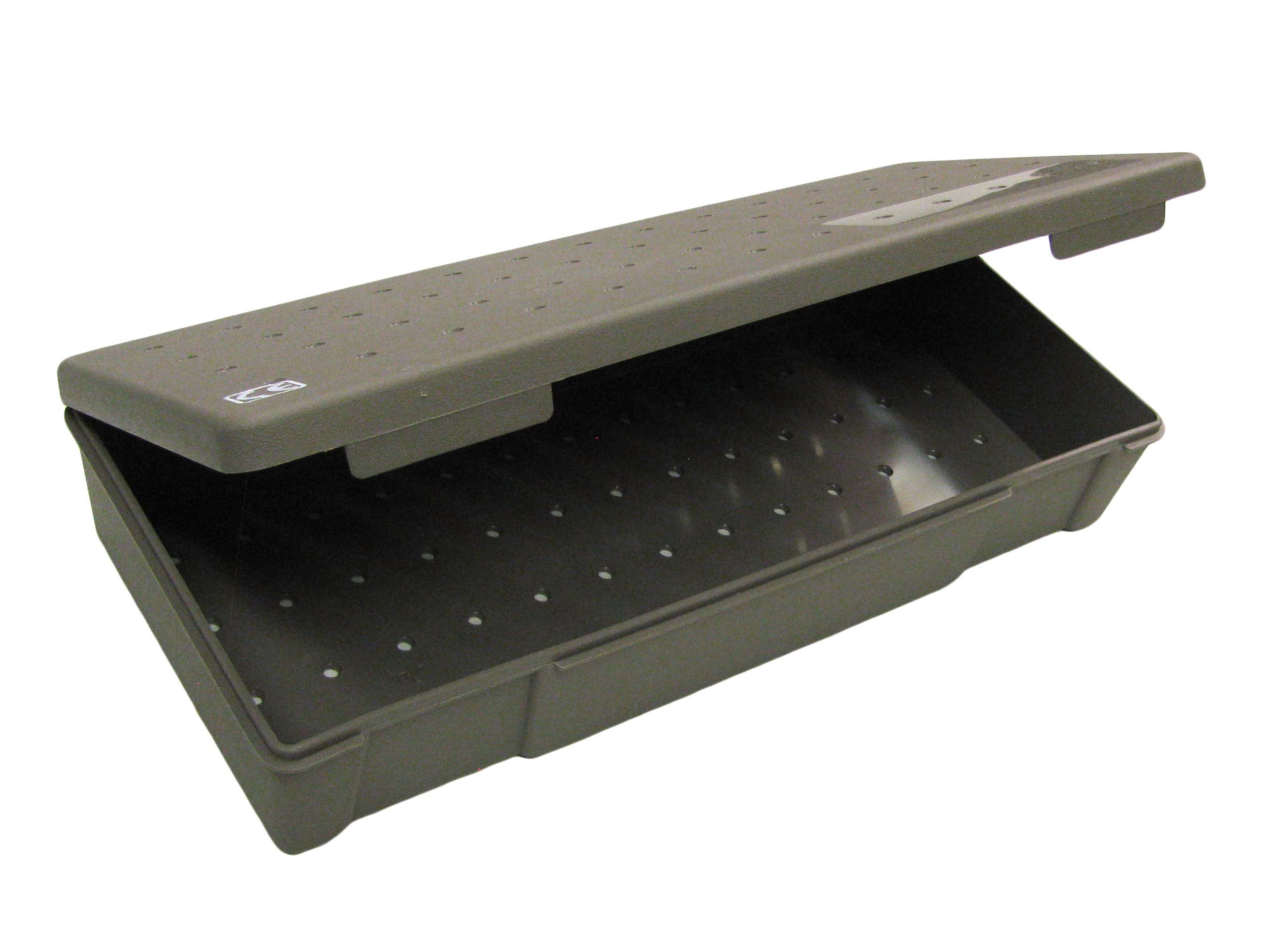 Healthmark Industries - 31462-H Sterilization Tray with Lid Micro-ProTech™ 2-1/2 X 6-1/4 X 14 Inch