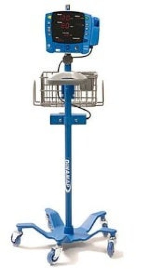 GE Healthcare - 2009762-001 Pole Mount 1 Inch Steel Pole Dinamap Procare Monitor