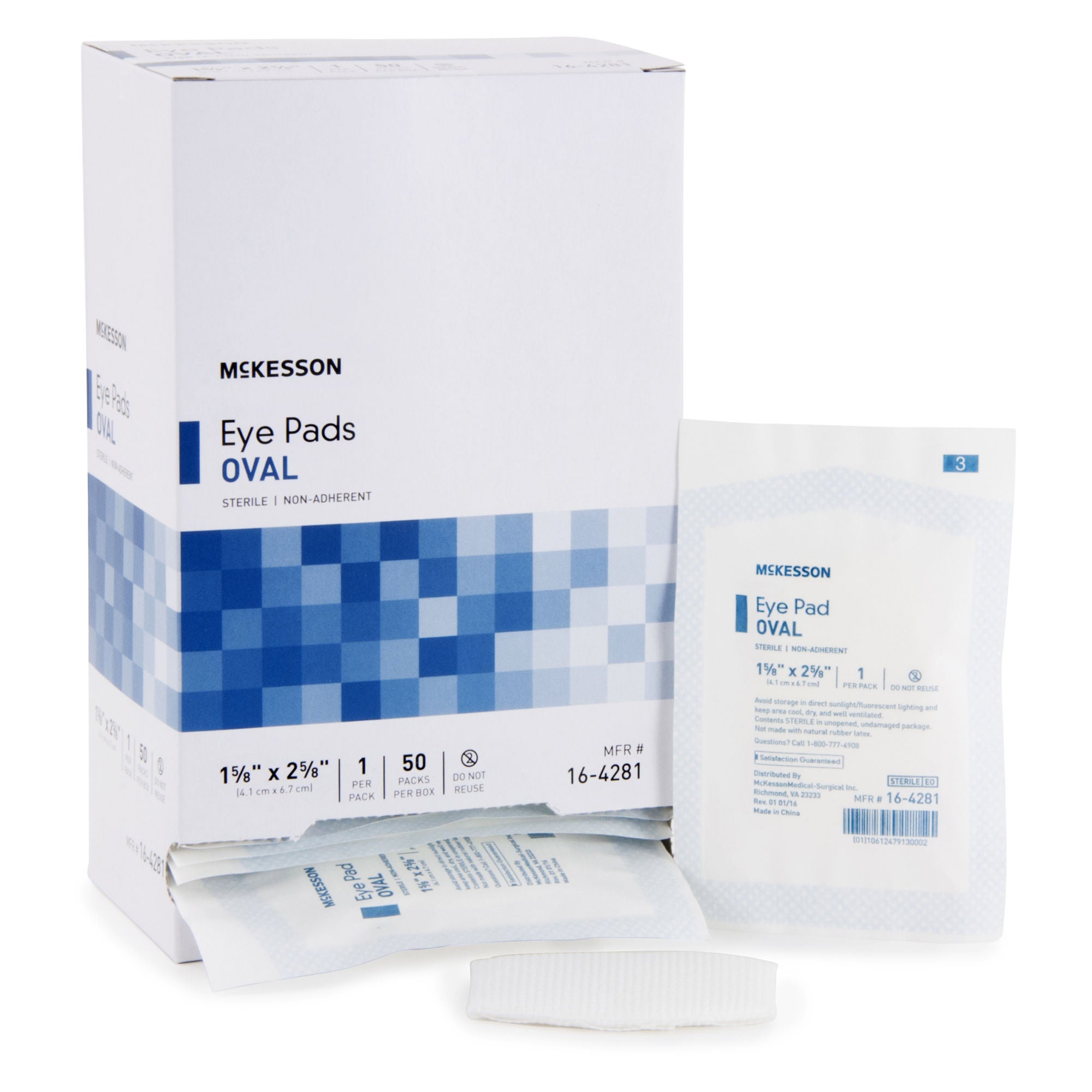 McKesson Eye Pad 16-4281 by McKesson Brand