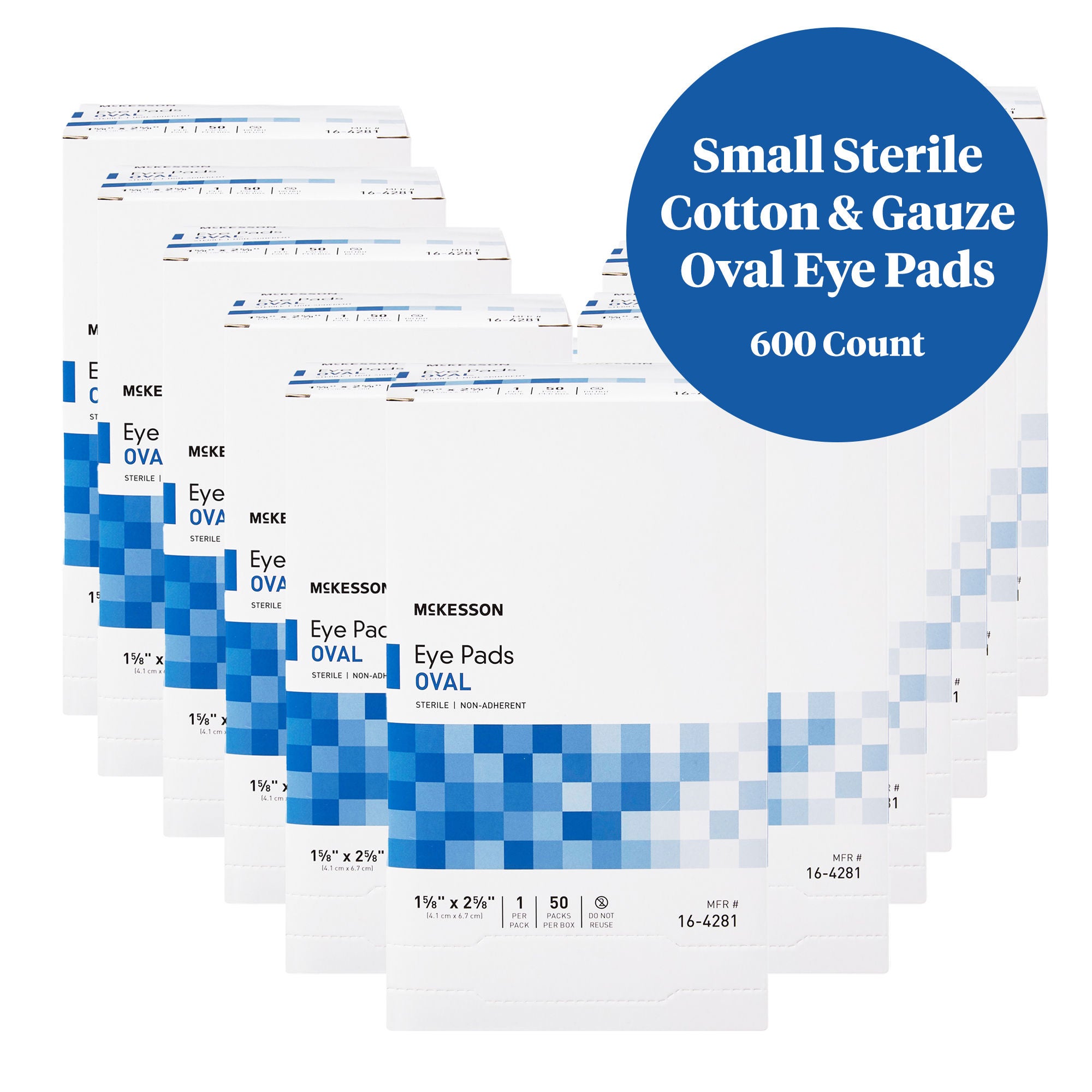 McKesson Eye Pad 16-4281 by McKesson Brand