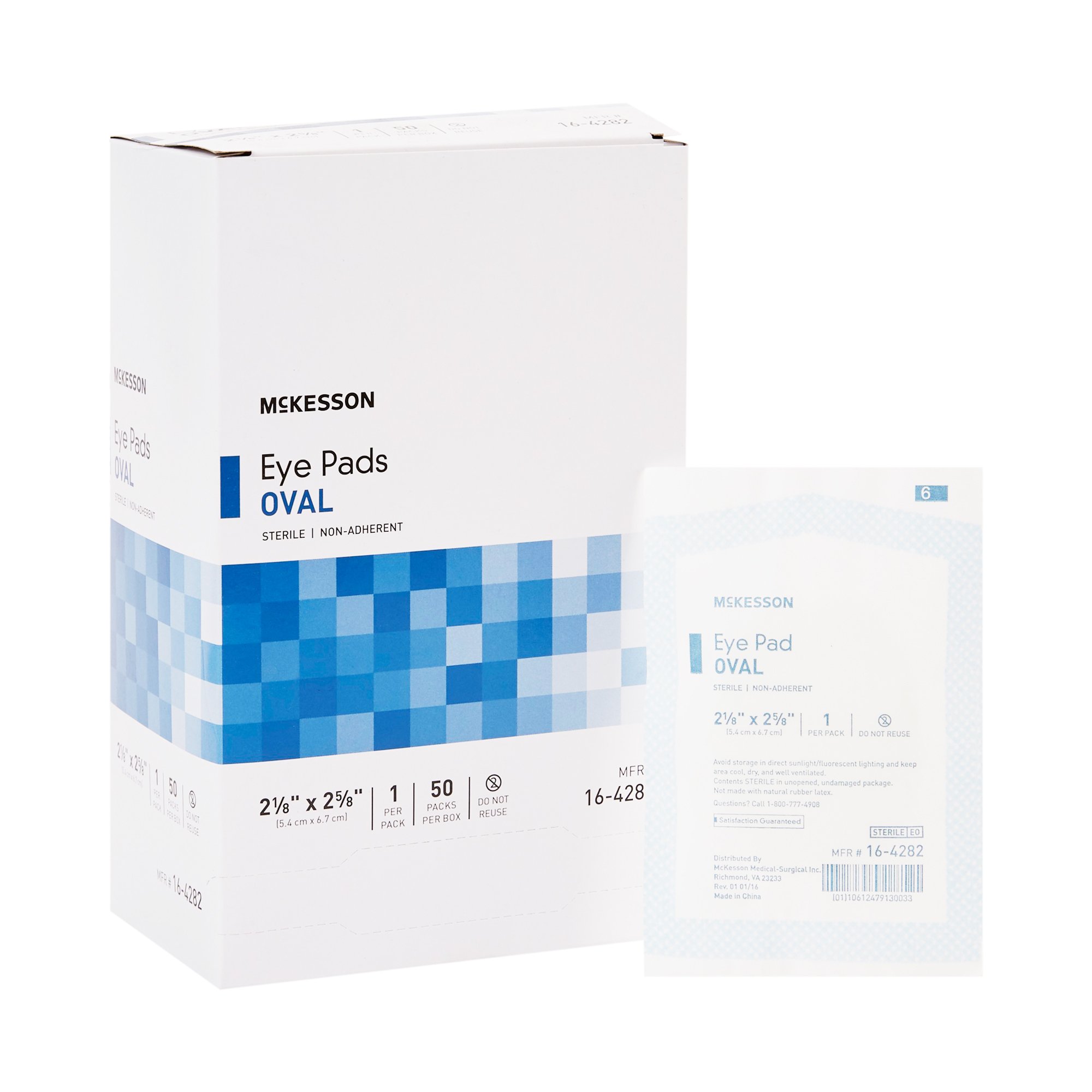 McKesson Brand - 16-4282 McKesson Eye Pad