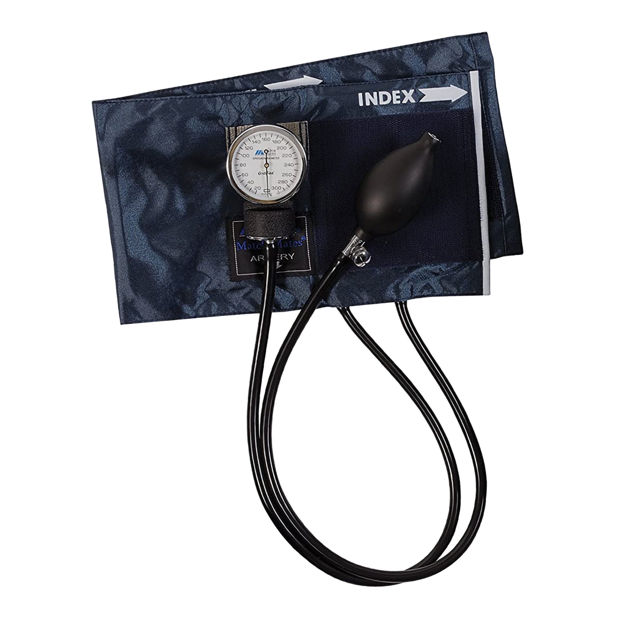 Mabis Healthcare 01-360-241 - Mabis® MatchMates Aneroid Sphygmomanometer and Stethoscope Blood Pressure Kit - 1/Each