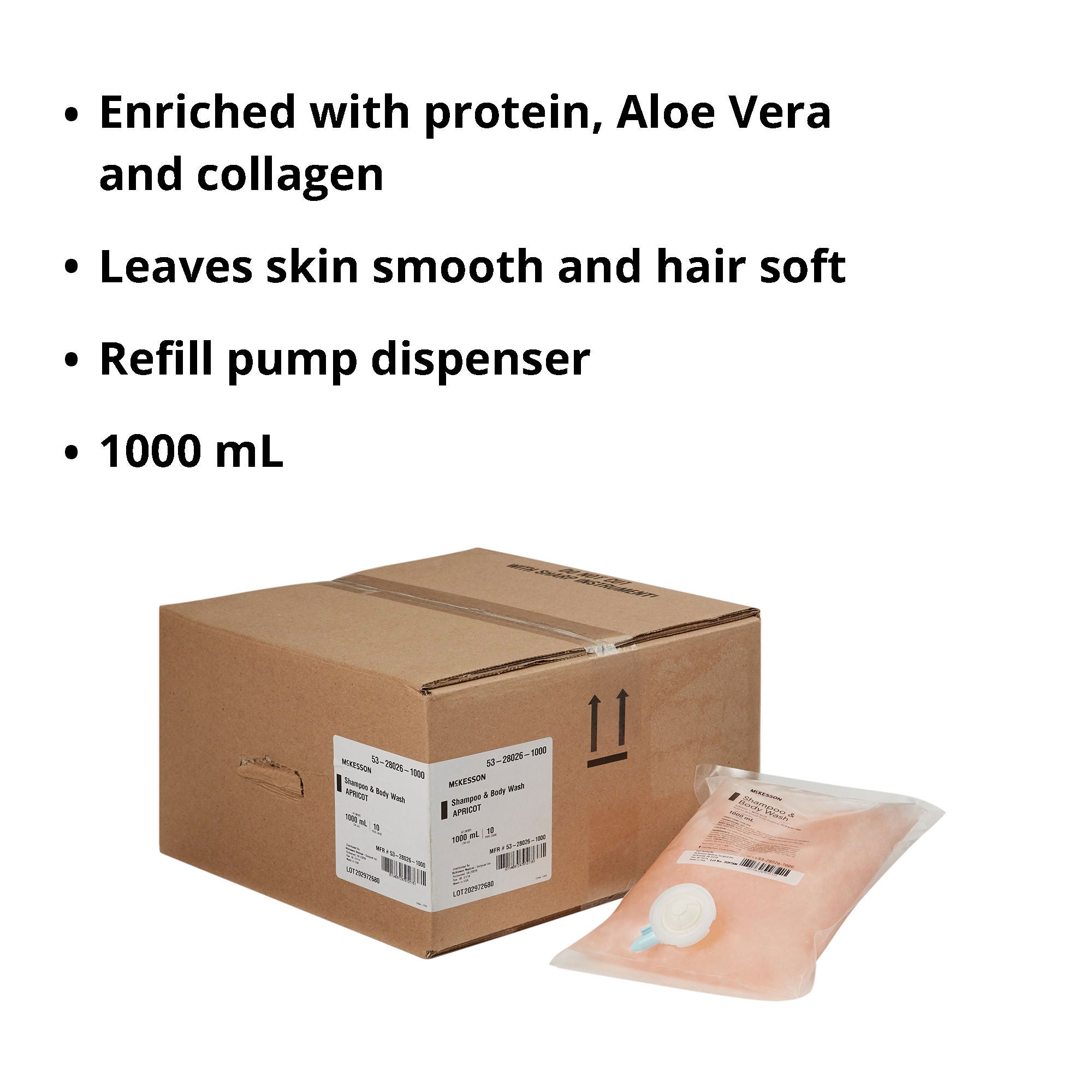 McKesson Brand - 53-28026-1000 McKesson Shampoo and Body Wash