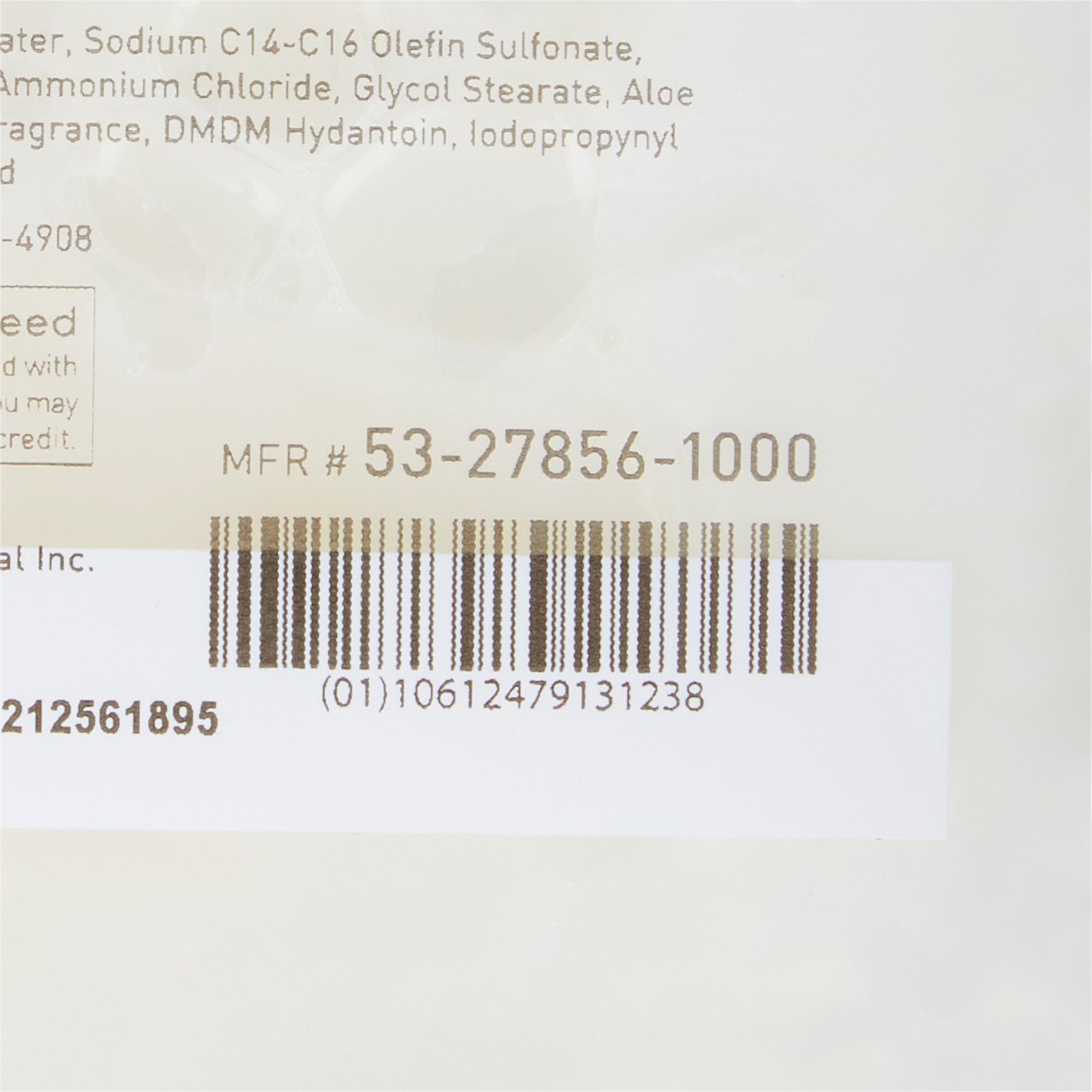McKesson Brand 53-27856-1000 - McKesson Lotion Soap, 1,000 mL Refill Bag, Fresh Scent - 1/Each, 10/Case