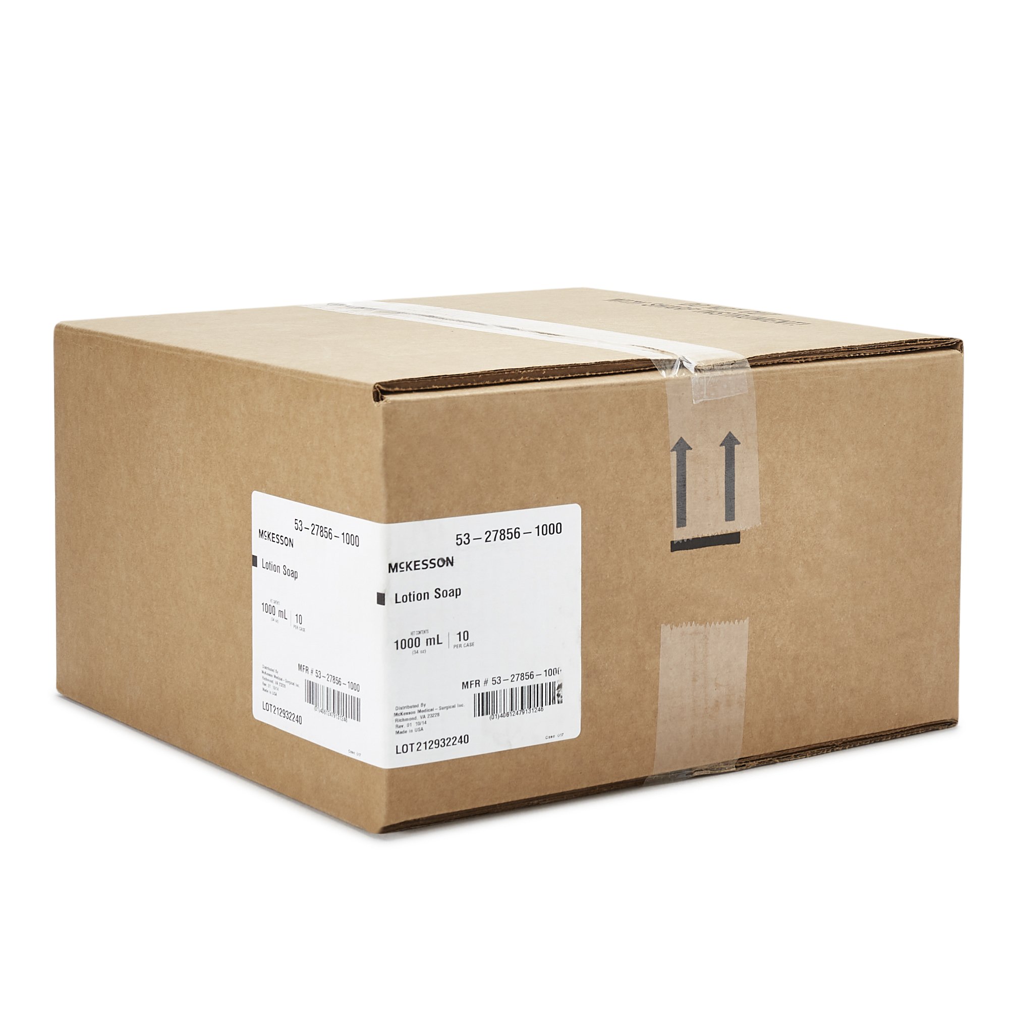 McKesson Brand 53-27856-1000 - McKesson Lotion Soap, 1,000 mL Refill Bag, Fresh Scent - 1/Each, 10/Case