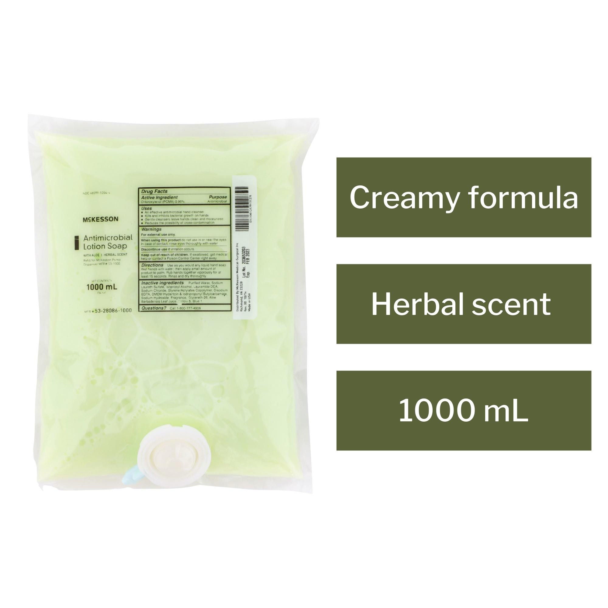 McKesson Antimicrobial Soap 53-28086-1000 by McKesson Brand